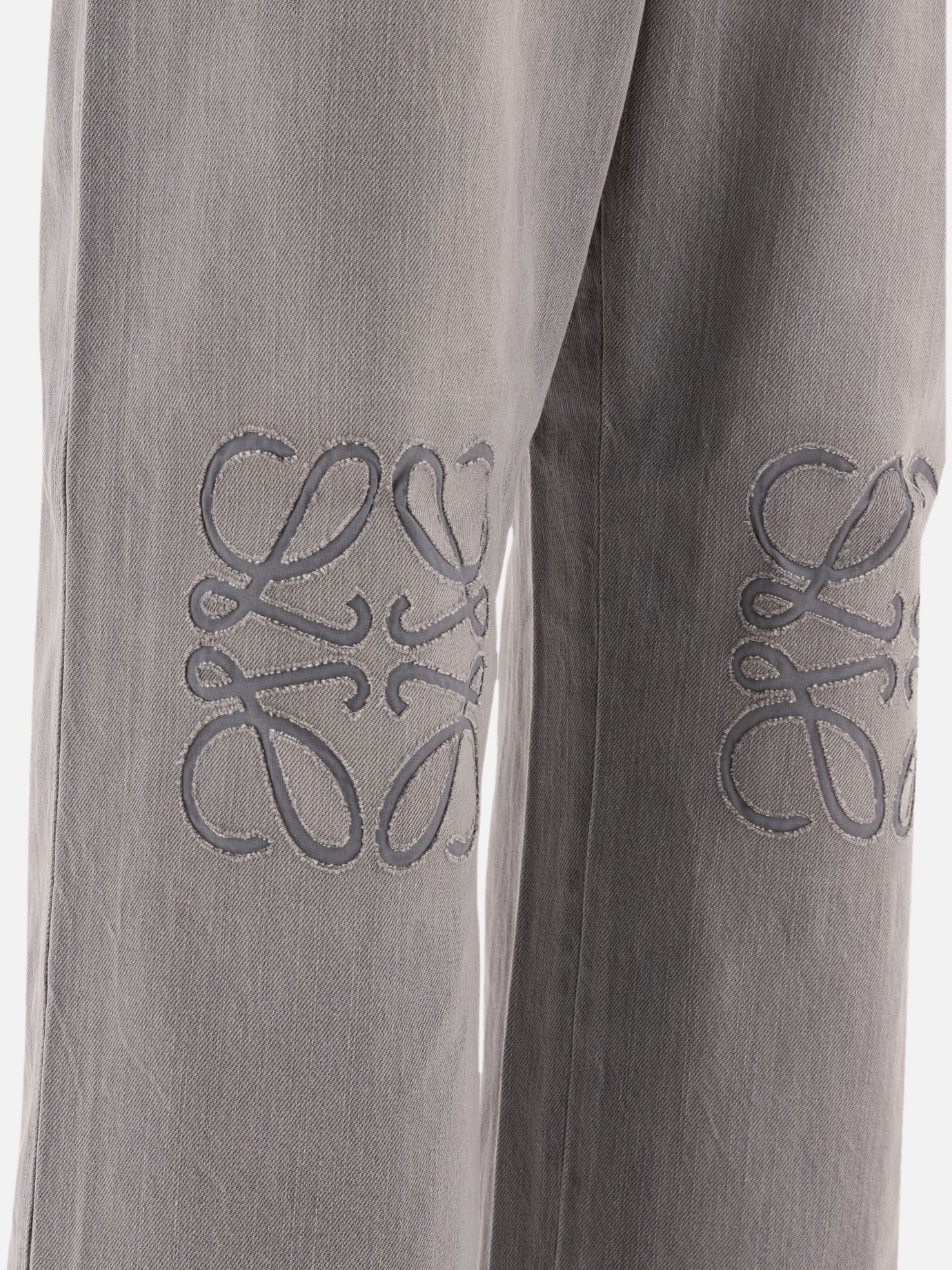 Loewe "Anagram" baggy jeans 12417126_46 Grey 4