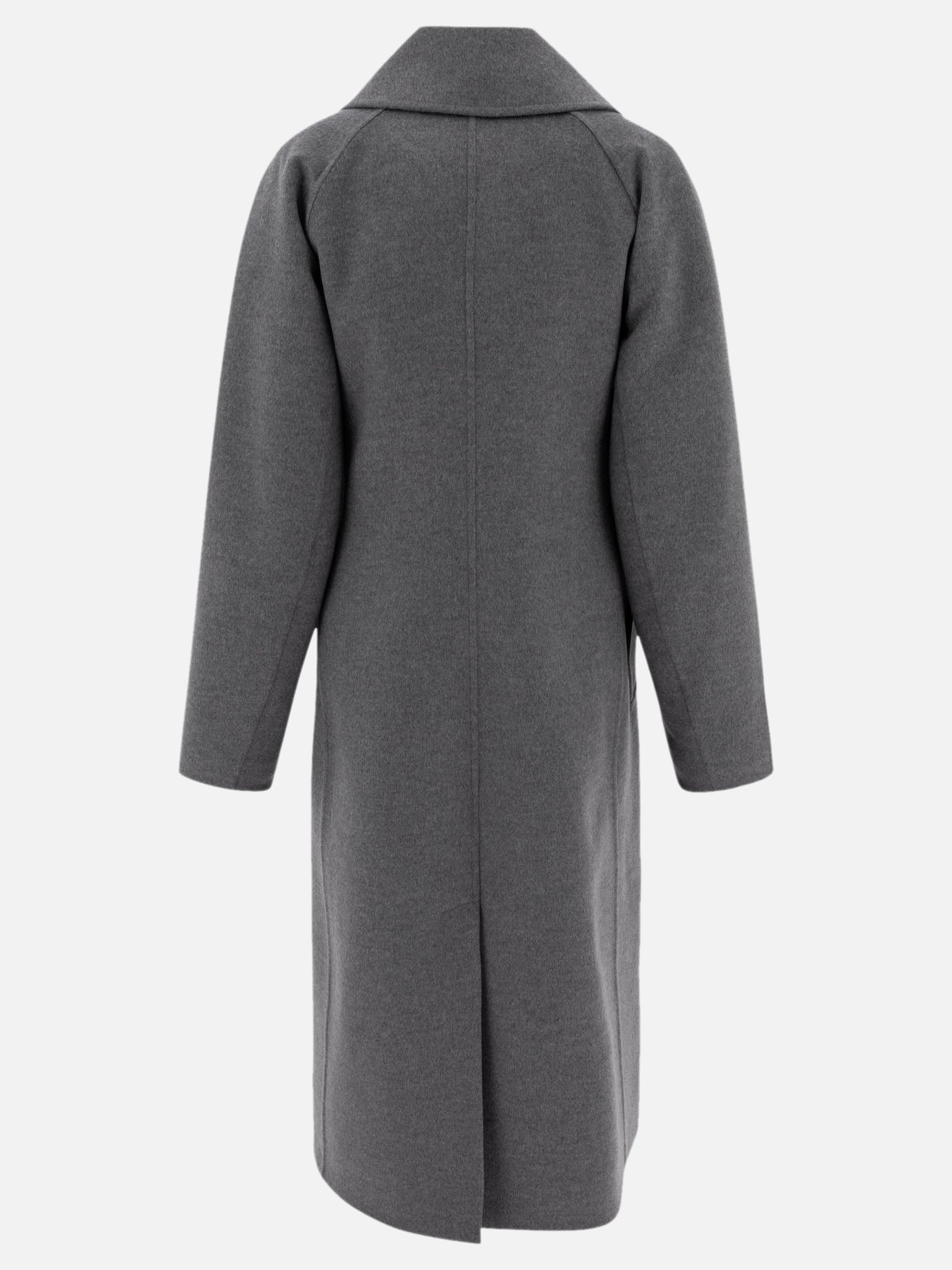 Loewe Wool and cashmere double-breasted coat 17721107_38 Grey 2