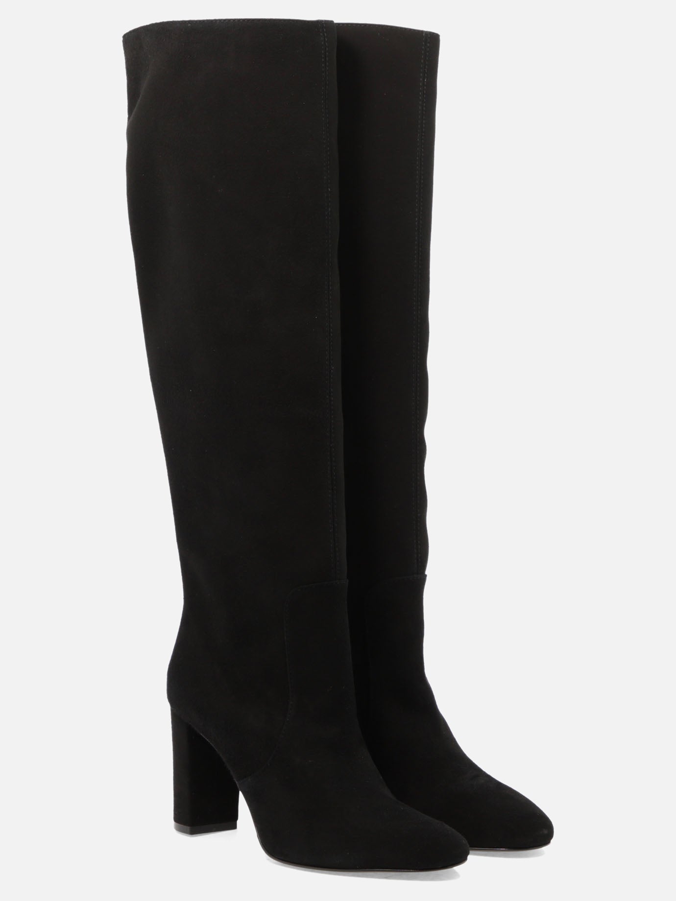 Via Roma 15 Suede boots 19334337_36 Black 2