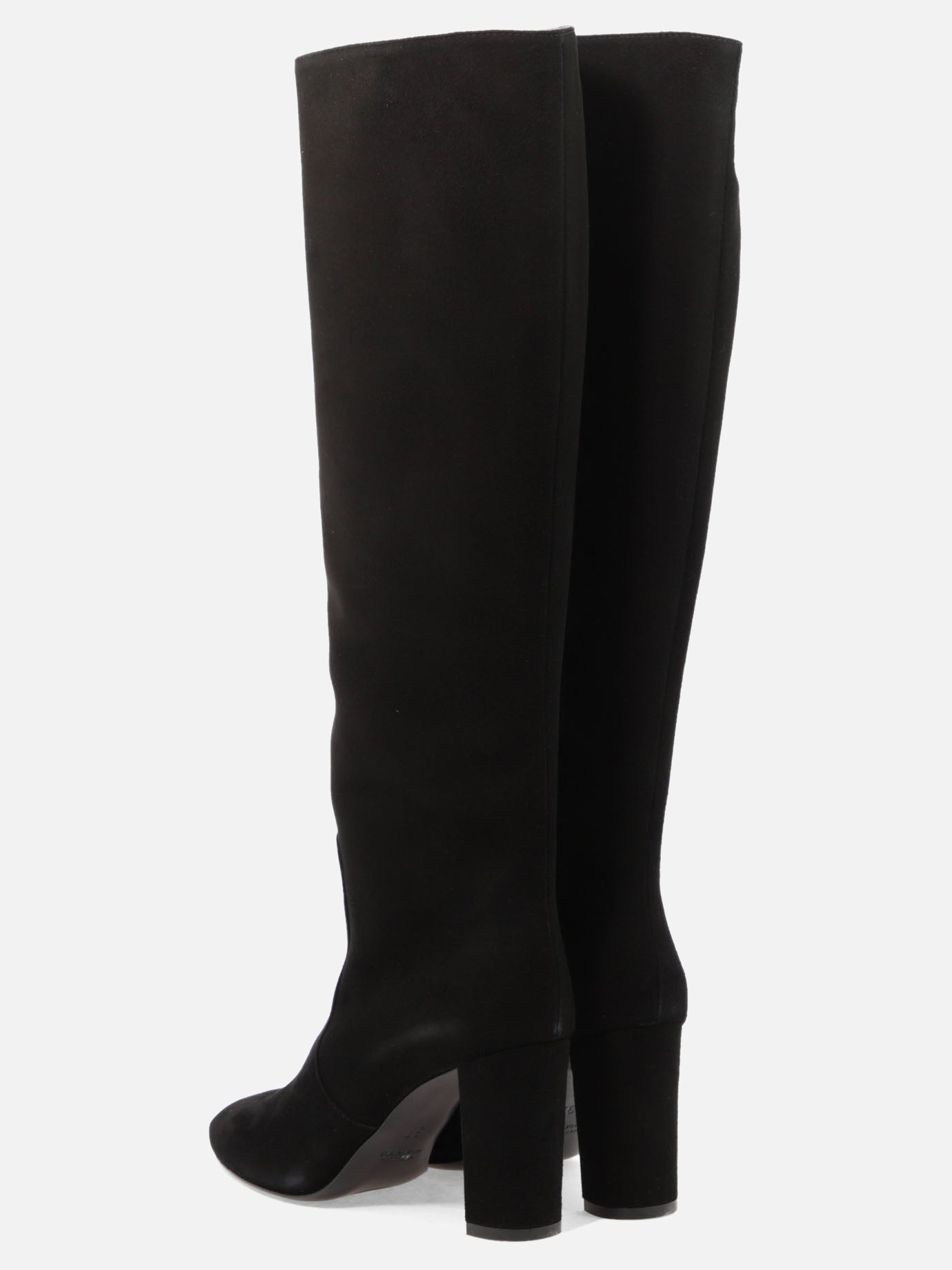 Via Roma 15 Suede boots 19334337_36 Black 4
