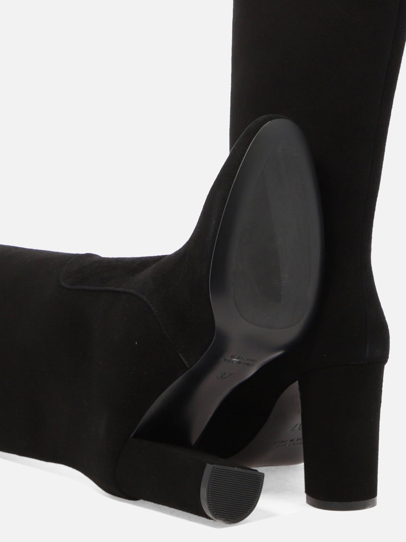 Via Roma 15 Suede boots 19334337_36 Black 5