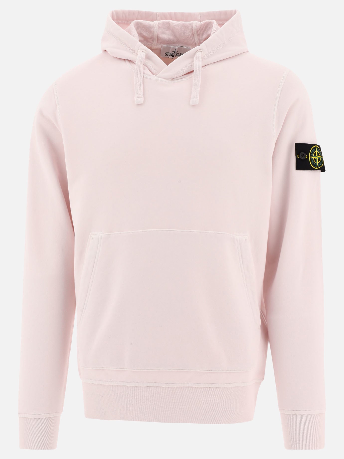 Stone Island "Compass" hoodie Pink