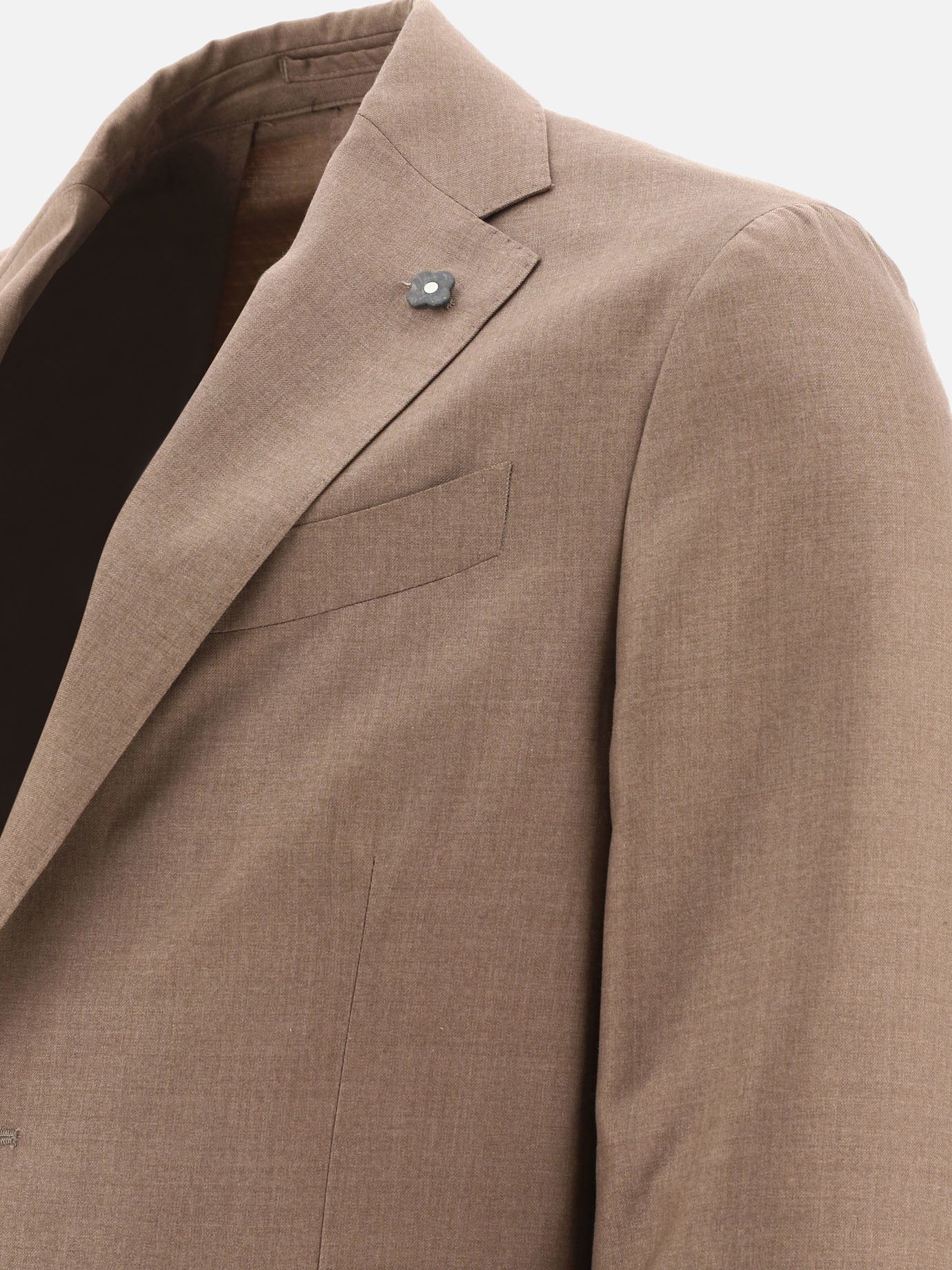 Single-breasted blazer with pocket