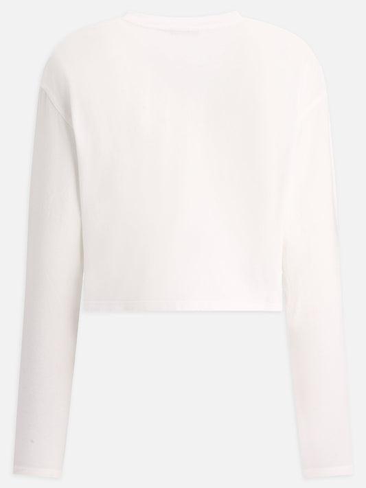 Crewneck t-shirts 100% cotton  White - Agolde Women | PLP | VIETTI Online Store | 2
