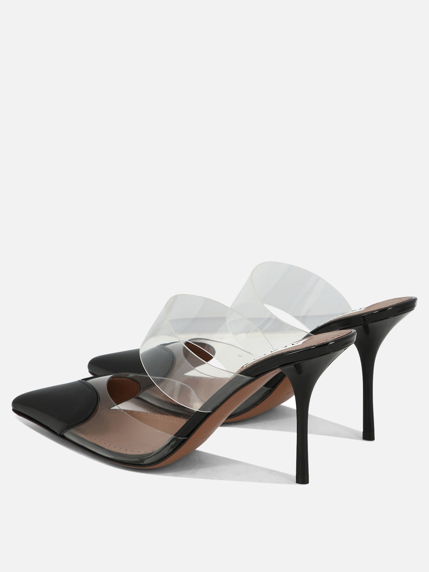 Mules 60% calf leather 40% polyurethane - 50% leather 50% rubber  Black - Alaïa Women | PDP | VIETTI Online Store | Zoom-Modal_4
