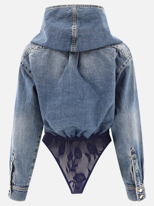 Bodysuits 100% cotton  Blue - Alaïa Women | PLP | VIETTI Online Store | 2
