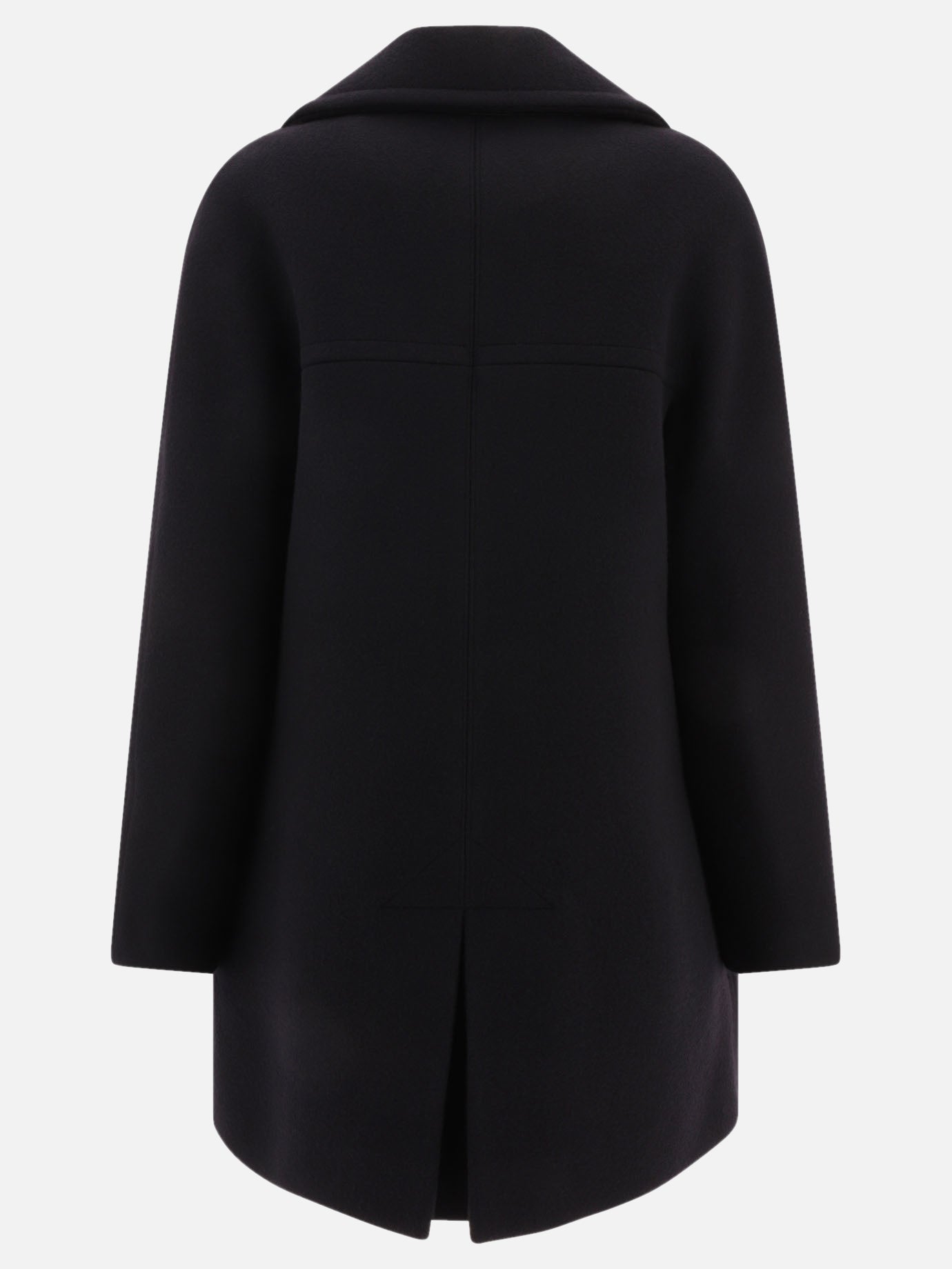 Long coats 83% wool 17% polyamide  Black - Alaïa Women | PDP | VIETTI Online Store | Zoom-Modal_2
