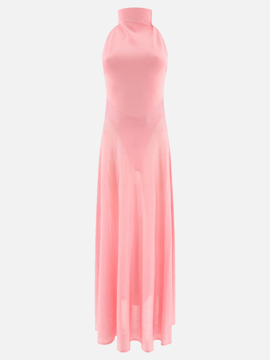Long dresses 100% viscose  Pink - Alaïa Women | PLP | VIETTI Online Store 
