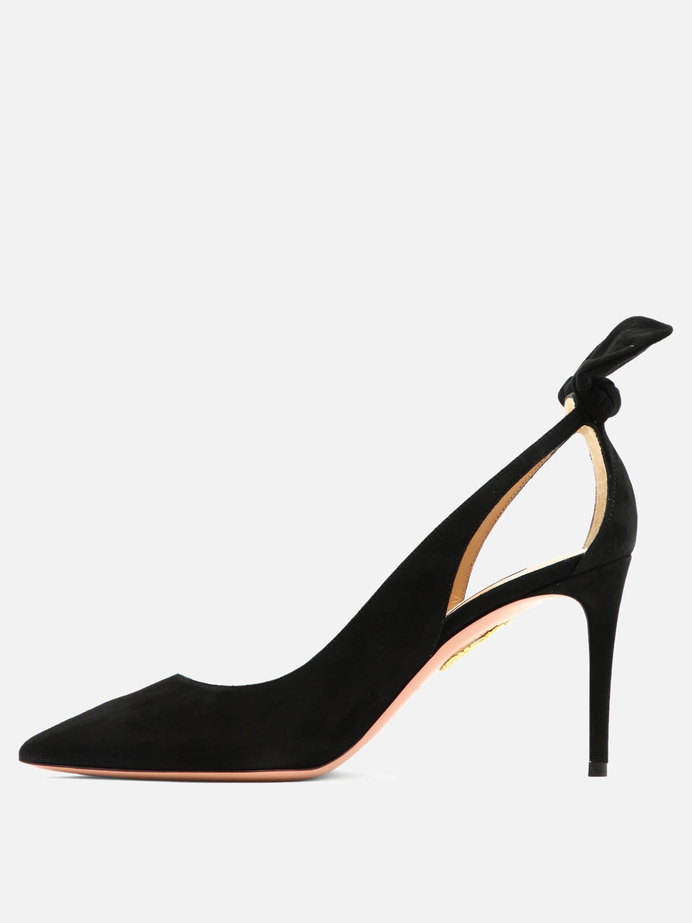 Pumps 100% suede - 100% leather  Black - Aquazzura Women | PDP | VIETTI Online Store | thumbnail_3