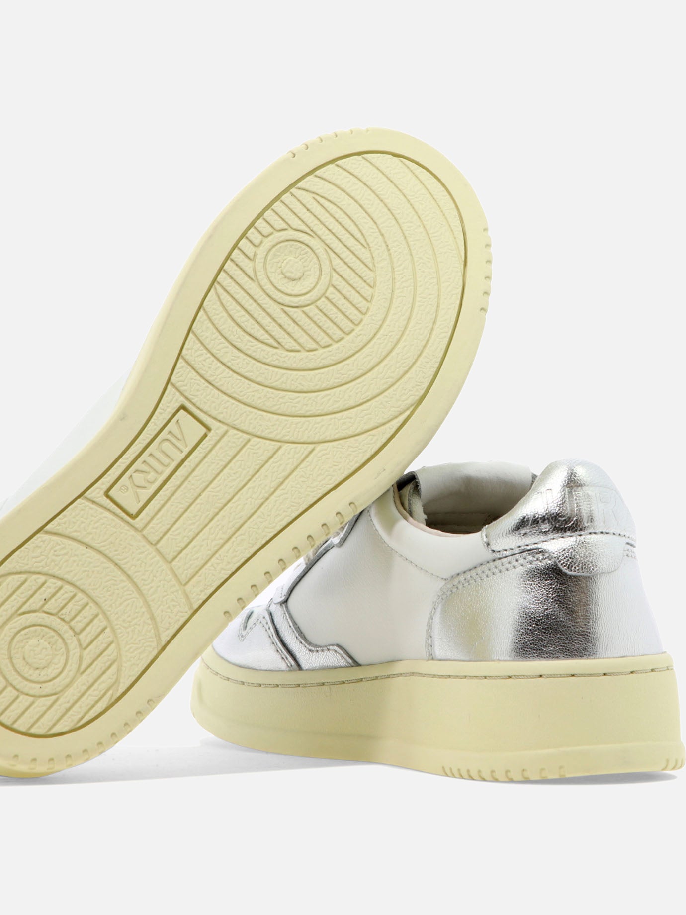 Low top sneakers 100% cow leather - 100% rubber  Silver - Autry Women | PDP | VIETTI Online Store | Zoom-Modal_5
