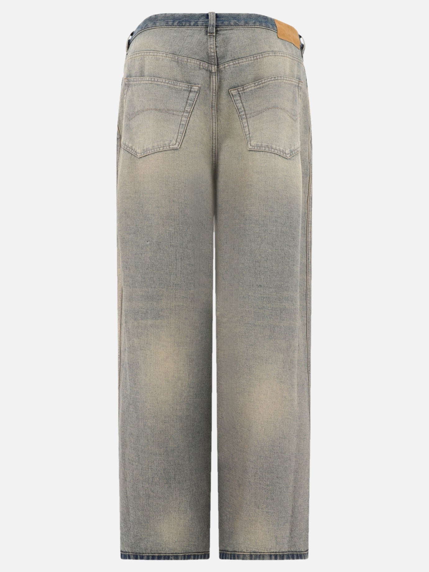 Leisure trousers 100% cotton  Light blue - Balenciaga Men | PDP | VIETTI Online Store | Zoom-Modal_2
