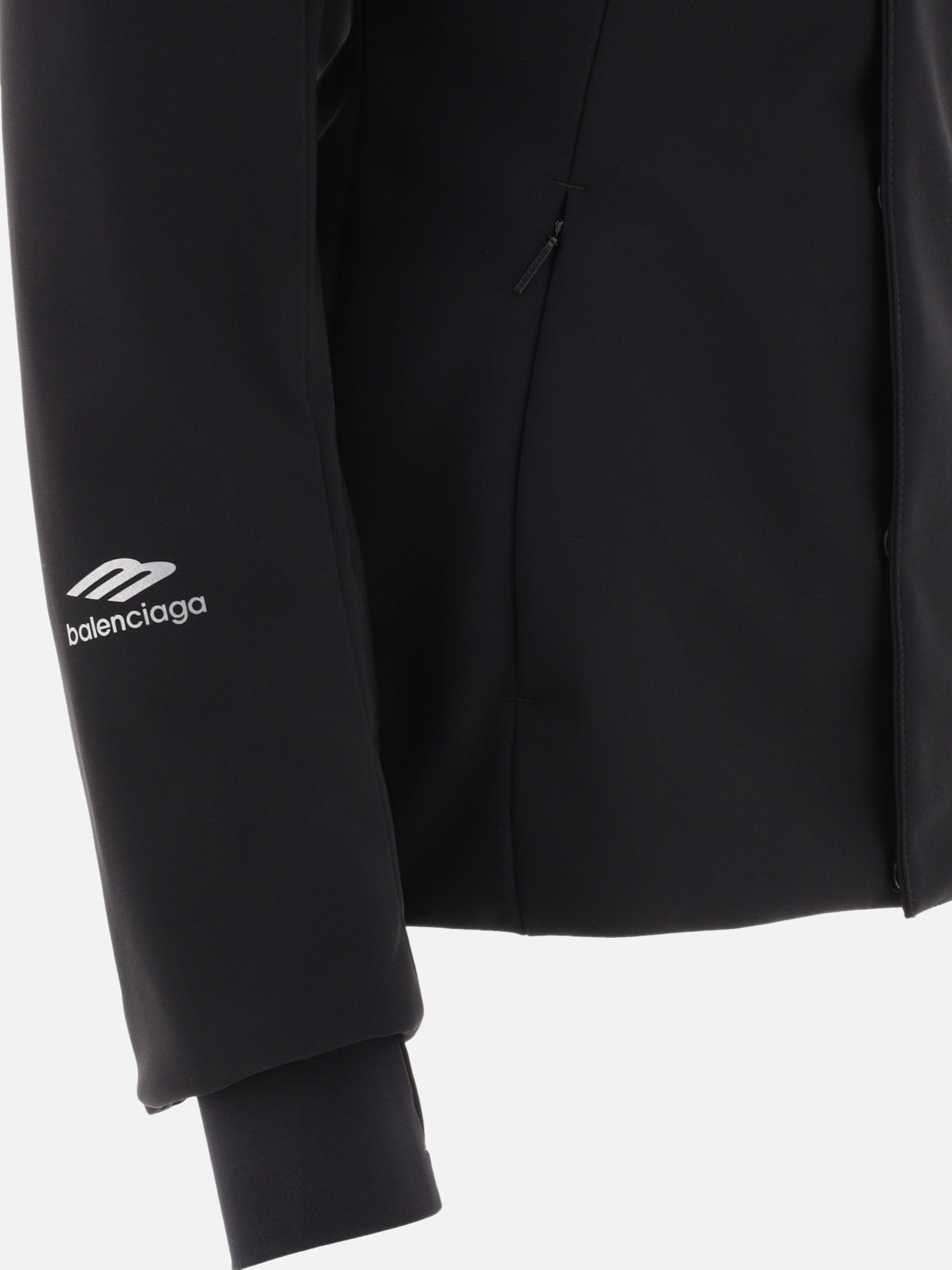 Parkas 51% nylon 35% polyester 14% elastane  Black - Balenciaga Women | PDP | VIETTI Online Store | thumbnail_4