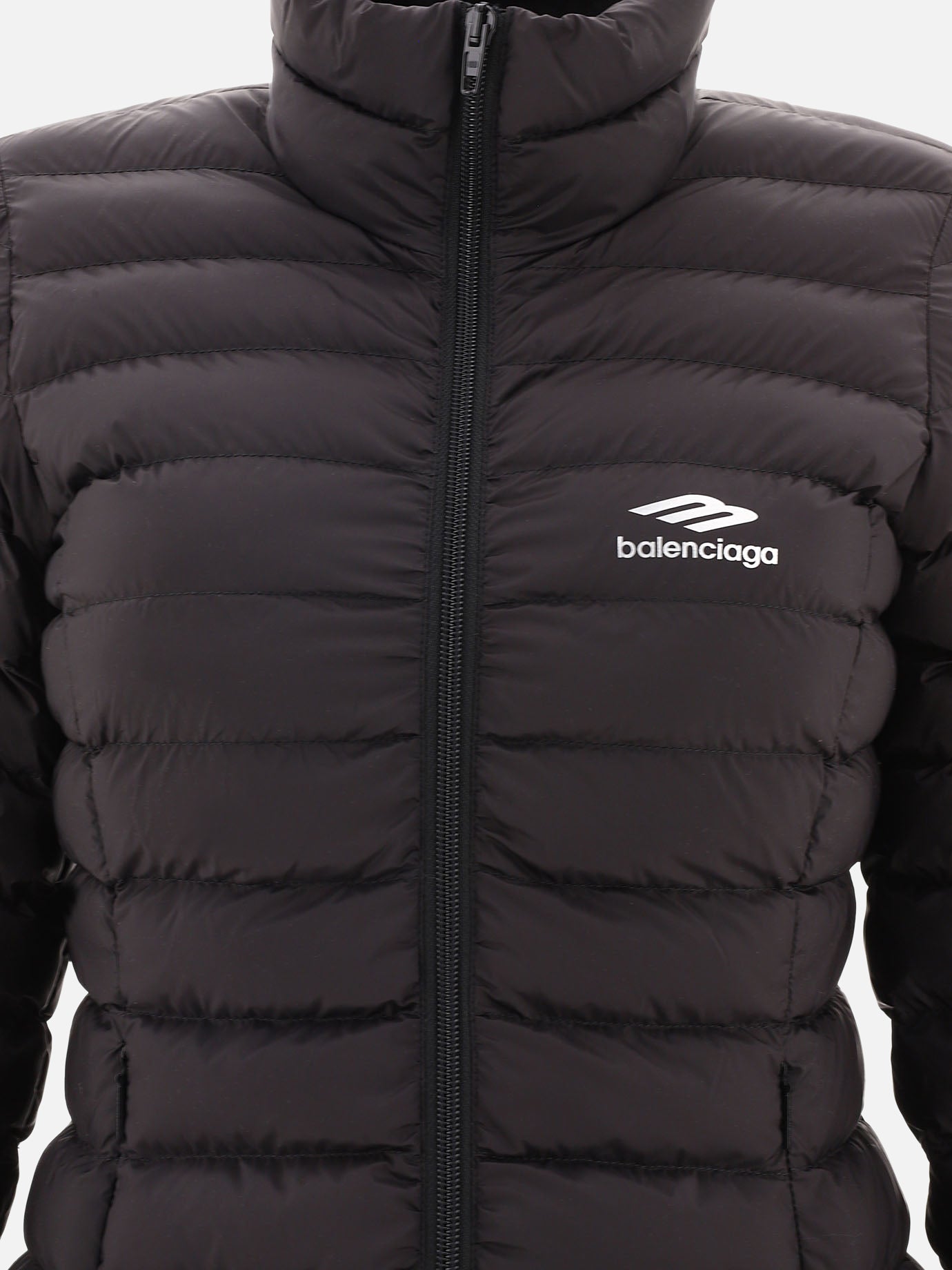 Down jackets 100% polyamide - Padding: polyester  Black - Balenciaga Women | PDP | VIETTI Online Store | Zoom-Modal_3
