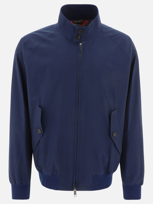 Bomber jackets 58% POLYESTER 42% COTTON  Blue - Baracuta Men | PLP | VIETTI Online Store 
