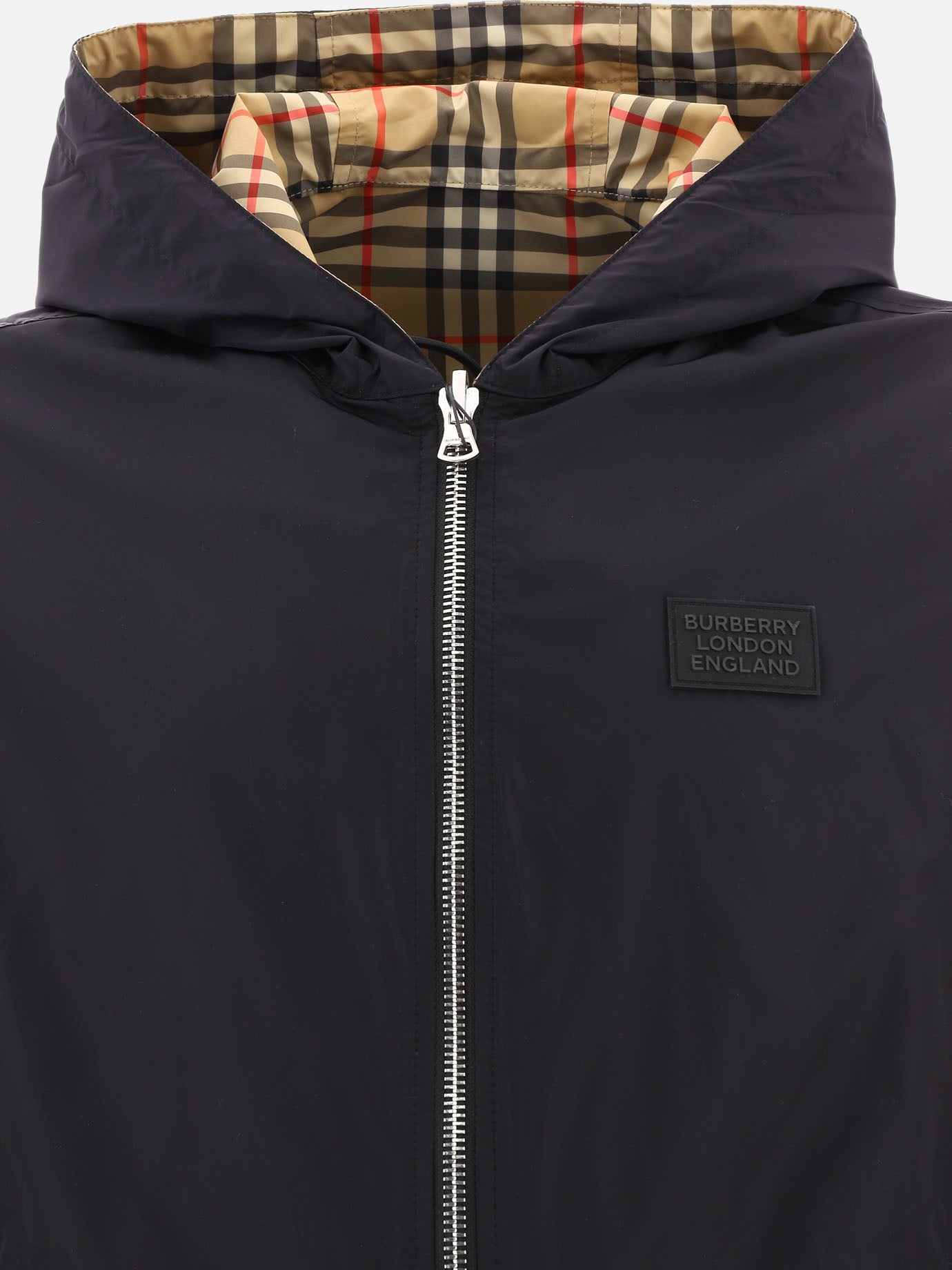 Windbreakers 100% polyester  Beige - Burberry Men | PDP | VIETTI Online Store | thumbnail_2