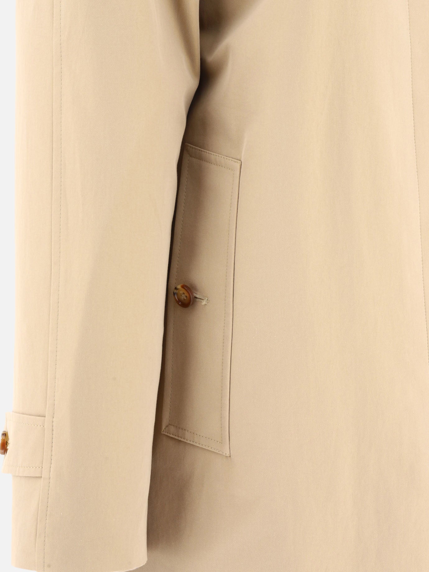 Raincoats & Trench coats 100% cotton  Beige - Burberry Women | PDP | VIETTI Online Store | Zoom-Modal_4

