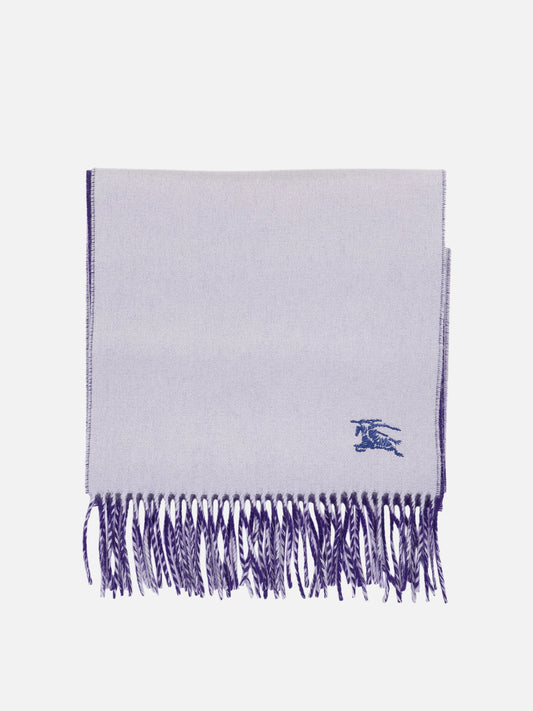 Fringed scarves 100% cashmere  Purple - Burberry Women | PLP | VIETTI Online Store 

