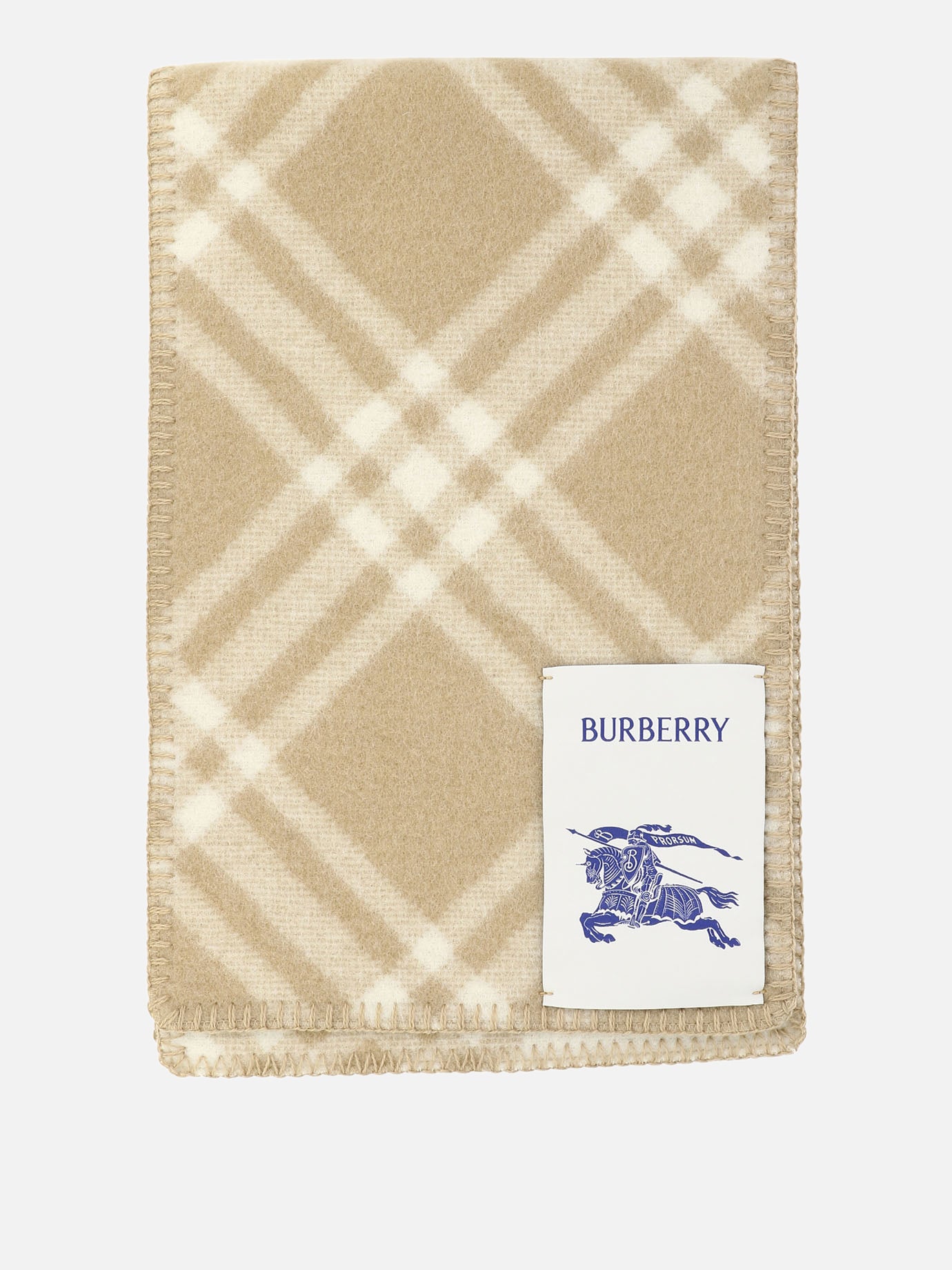 Classic scarves 100% wool  Beige - Burberry Women | PDP | VIETTI Online Store | Zoom-Modal
