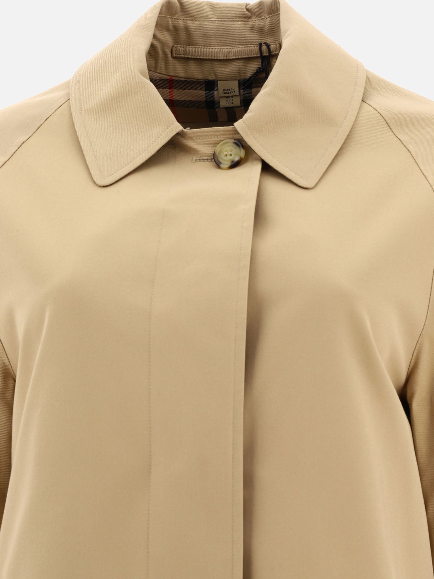 Raincoats & Trench coats 100% cotton  Beige - Burberry Women | PDP | VIETTI Online Store | Zoom-Modal_3
