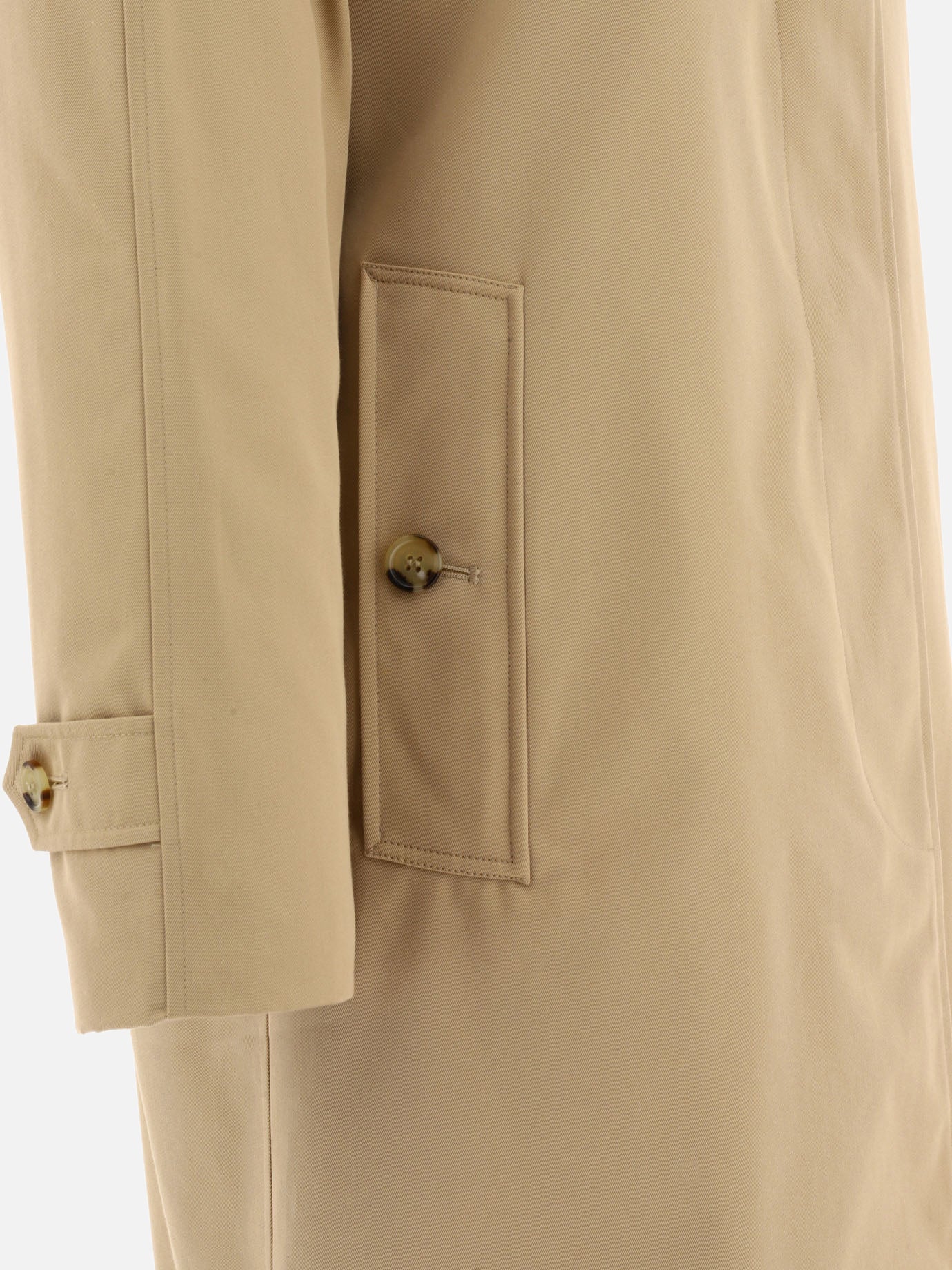 Raincoats & Trench coats 100% cotton  Beige - Burberry Women | PDP | VIETTI Online Store | Zoom-Modal_4
