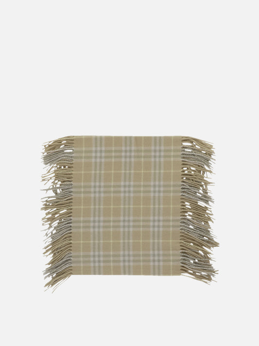 Fringed scarves 100% cashmere  Beige - Burberry Women | PLP | VIETTI Online Store 
