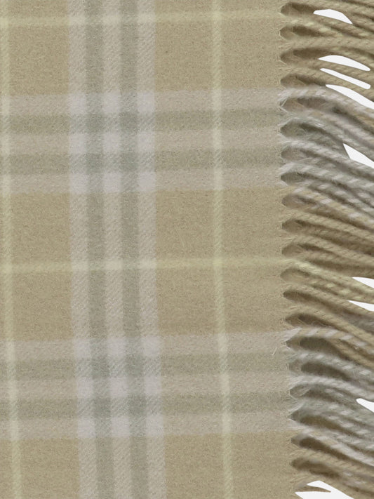 Fringed scarves 100% cashmere  Beige - Burberry Women | PLP | VIETTI Online Store | 2
