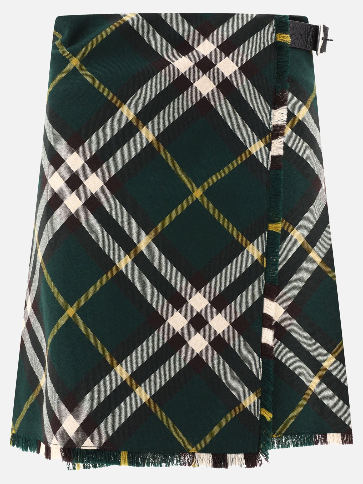 Miniskirts 100% wool  Green - Burberry Women | PDP | VIETTI Online Store | Zoom-Modal
