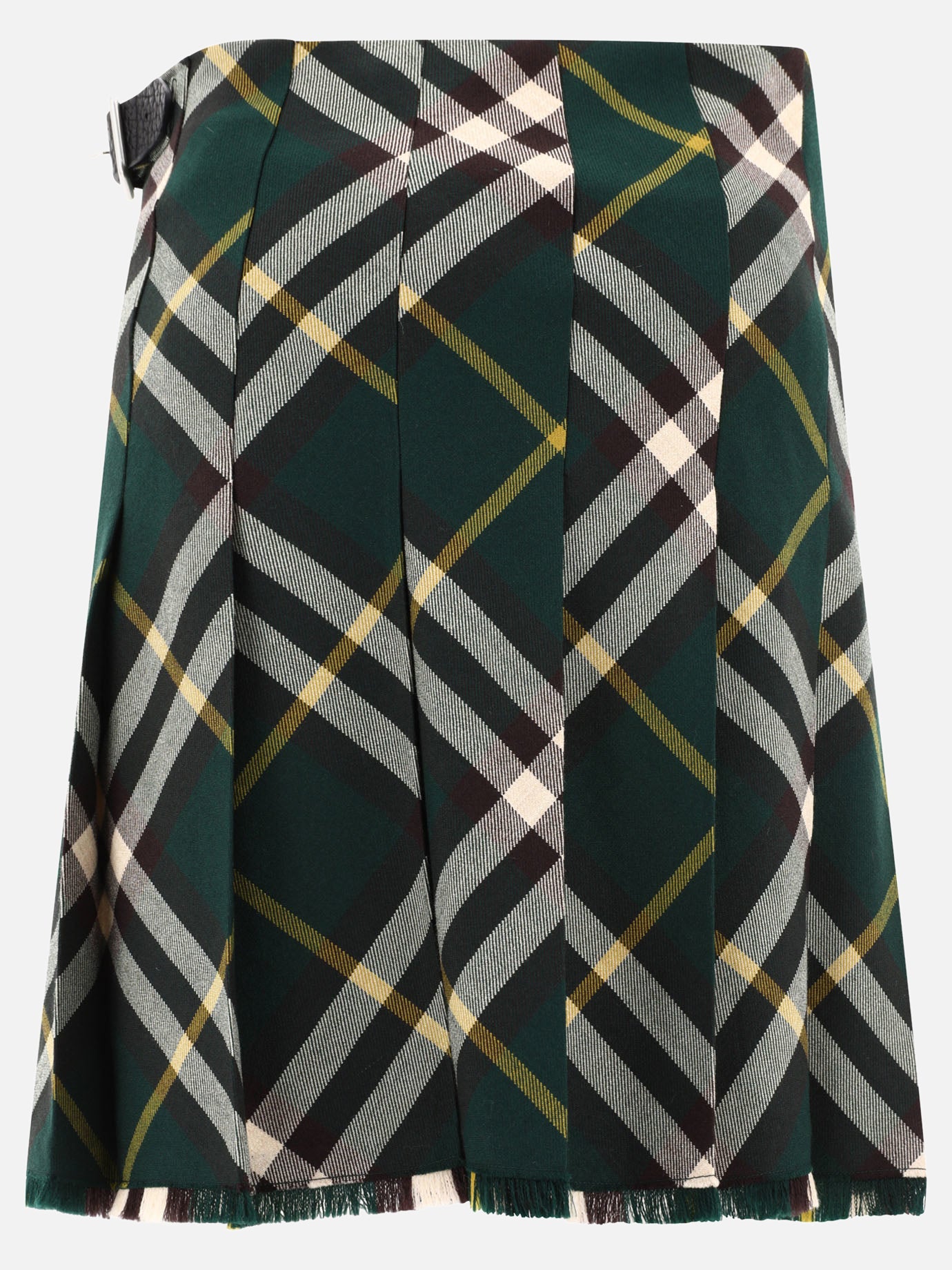 Miniskirts 100% wool  Green - Burberry Women | PDP | VIETTI Online Store | thumbnail_2