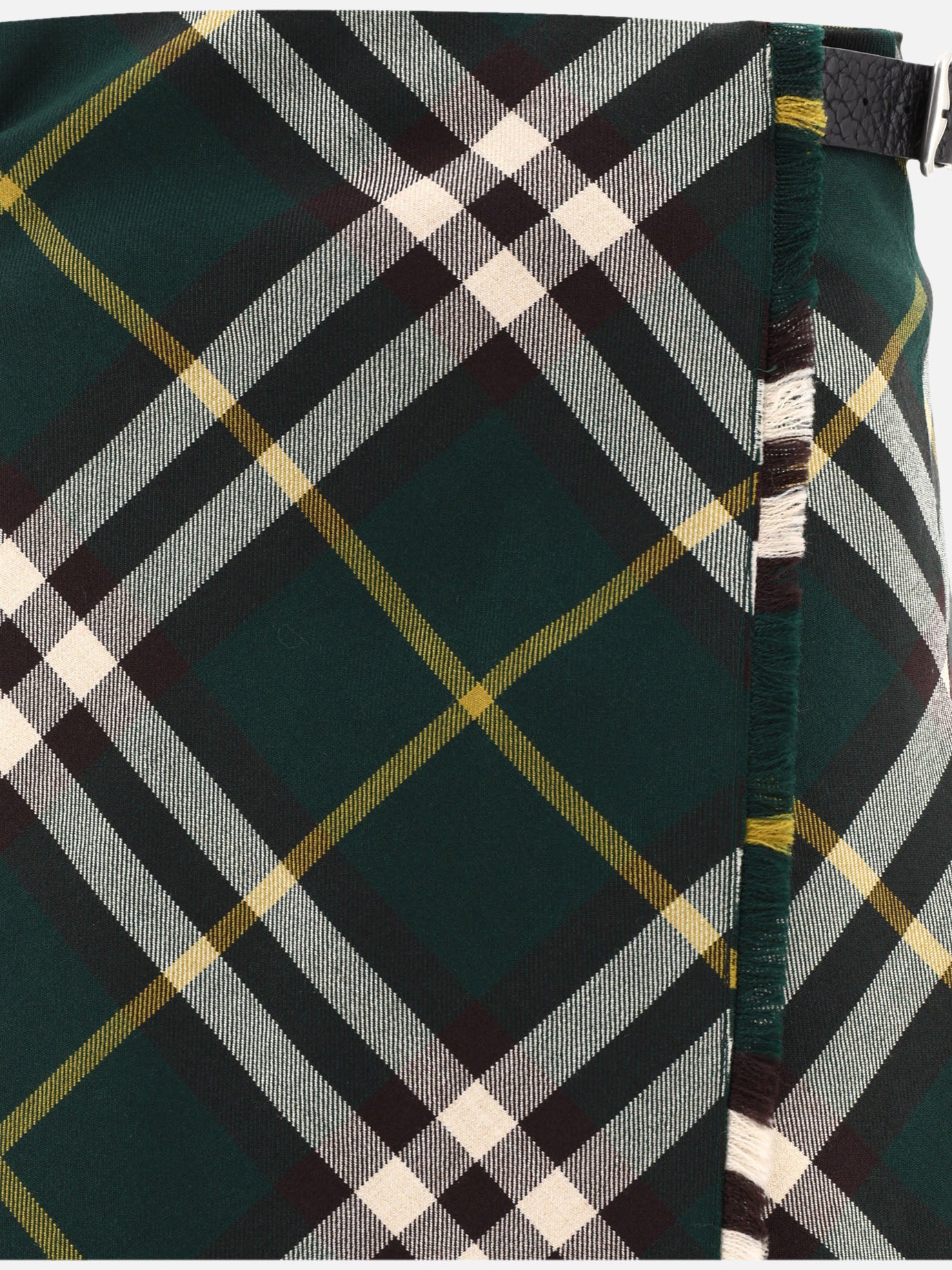 Miniskirts 100% wool  Green - Burberry Women | PDP | VIETTI Online Store | thumbnail_3