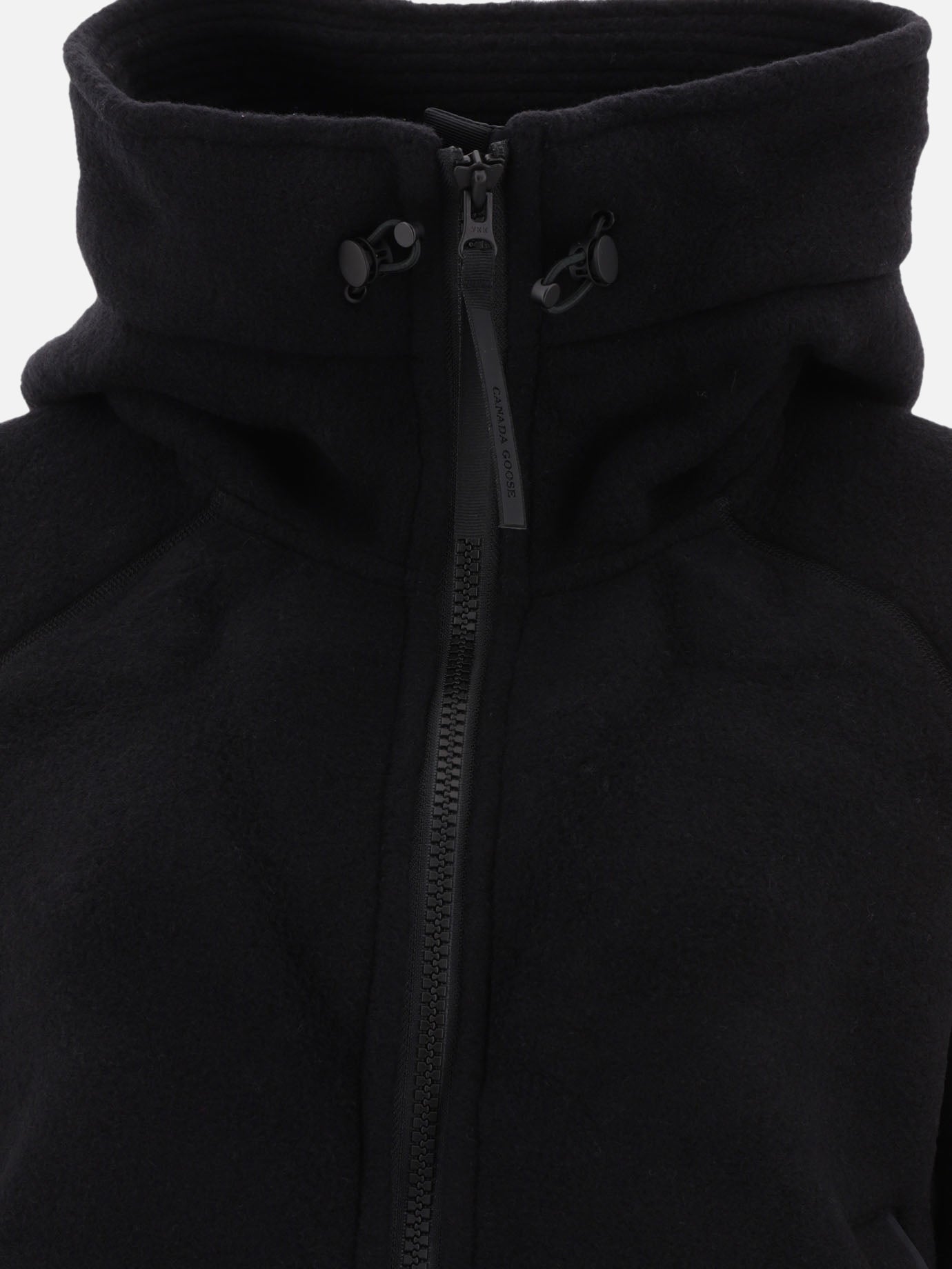 Bomber jackets 62% wool 17% lyocell 13% polyester 4% nylon 4% other fibers  Black - Canada Goose Women | PDP | VIETTI Online Store | Zoom-Modal_3

