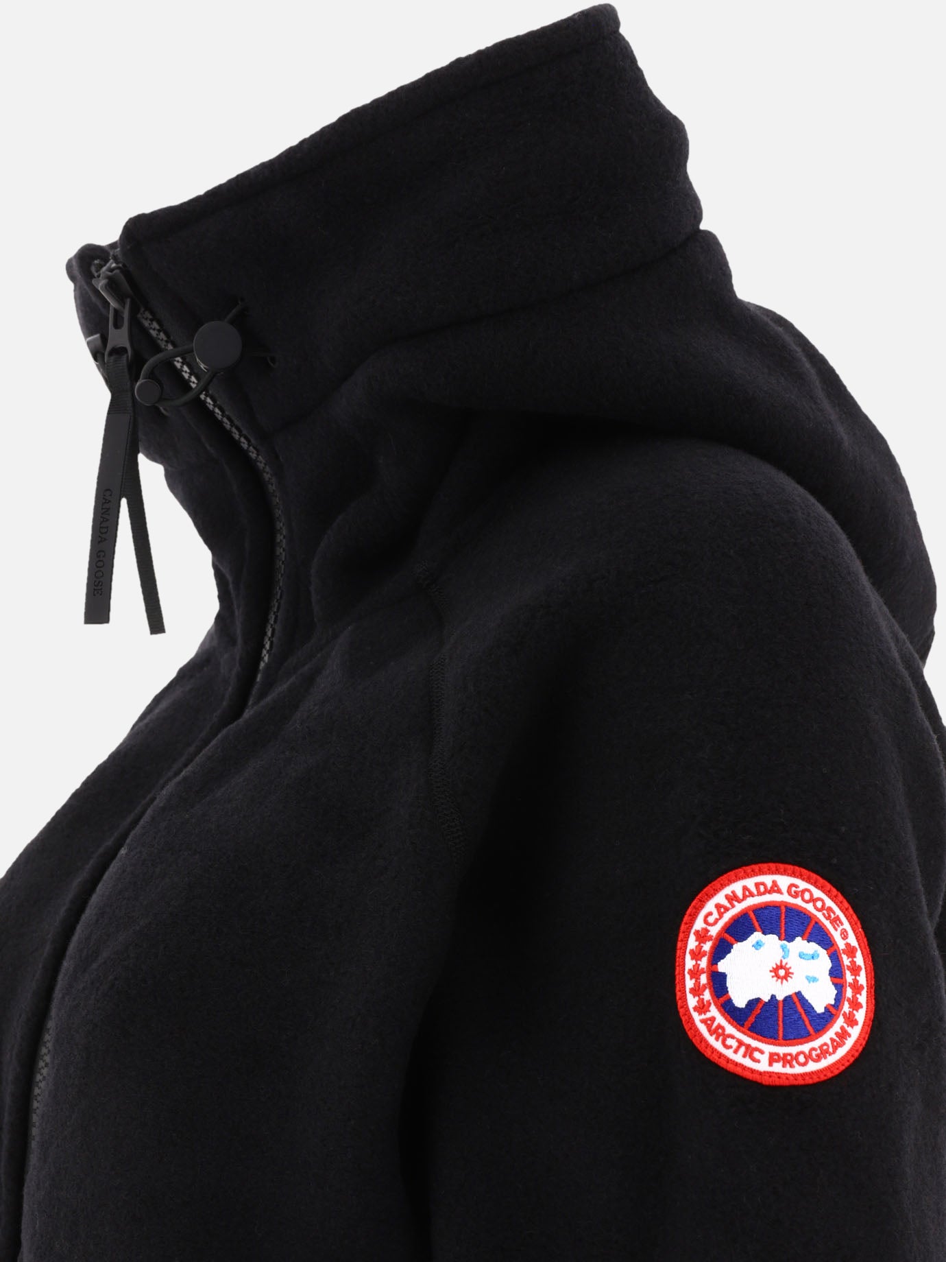 Bomber jackets 62% wool 17% lyocell 13% polyester 4% nylon 4% other fibers  Black - Canada Goose Women | PDP | VIETTI Online Store | Zoom-Modal_4
