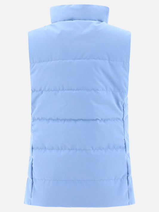 Vest jackets 84% polyester 16% cotton - Padding: down and feathers  Light blue - Canada Goose Women | PLP | VIETTI Online Store | 2
