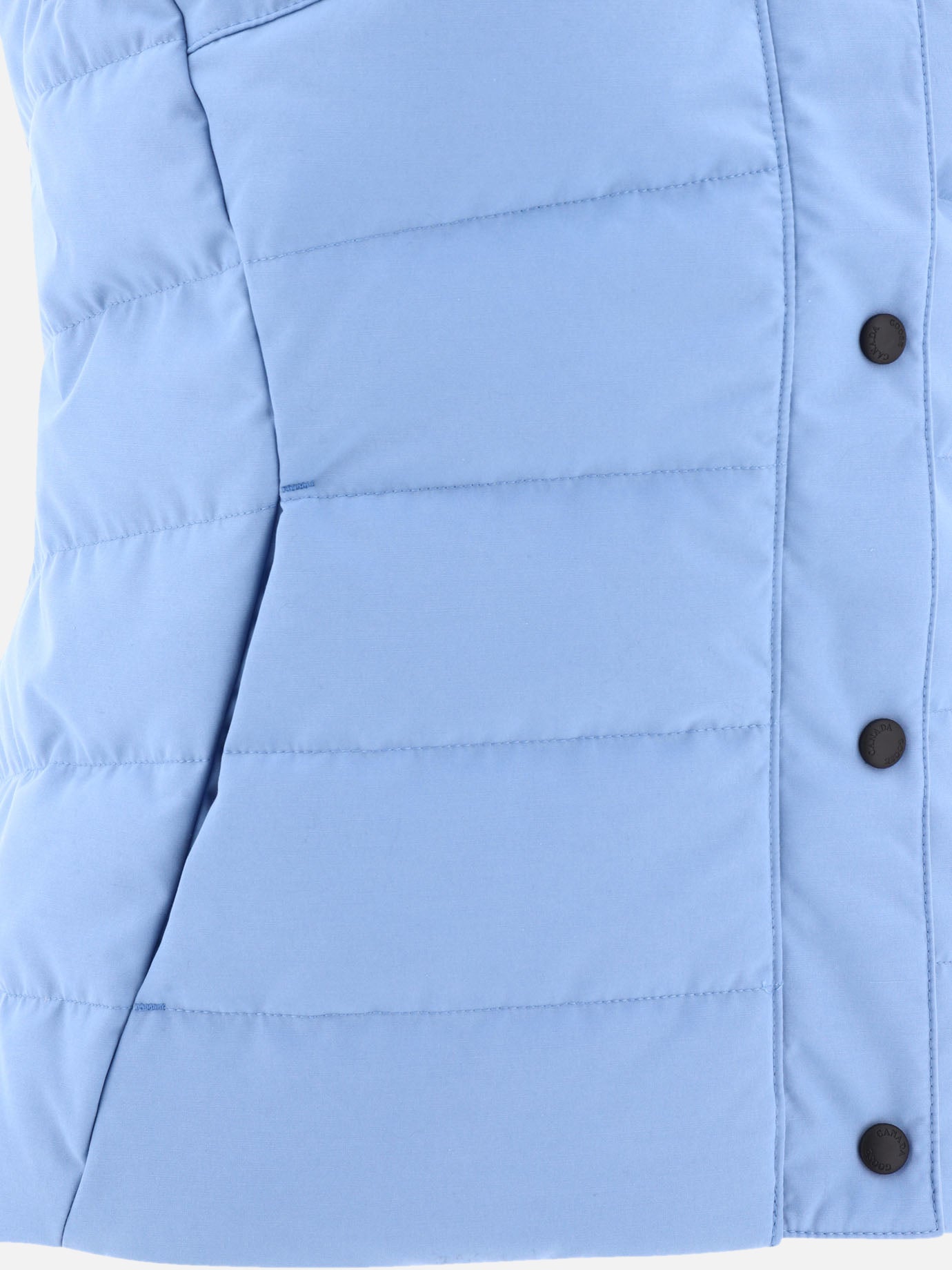 Vest jackets 84% polyester 16% cotton - Padding: down and feathers  Light blue - Canada Goose Women | PDP | VIETTI Online Store | thumbnail_4