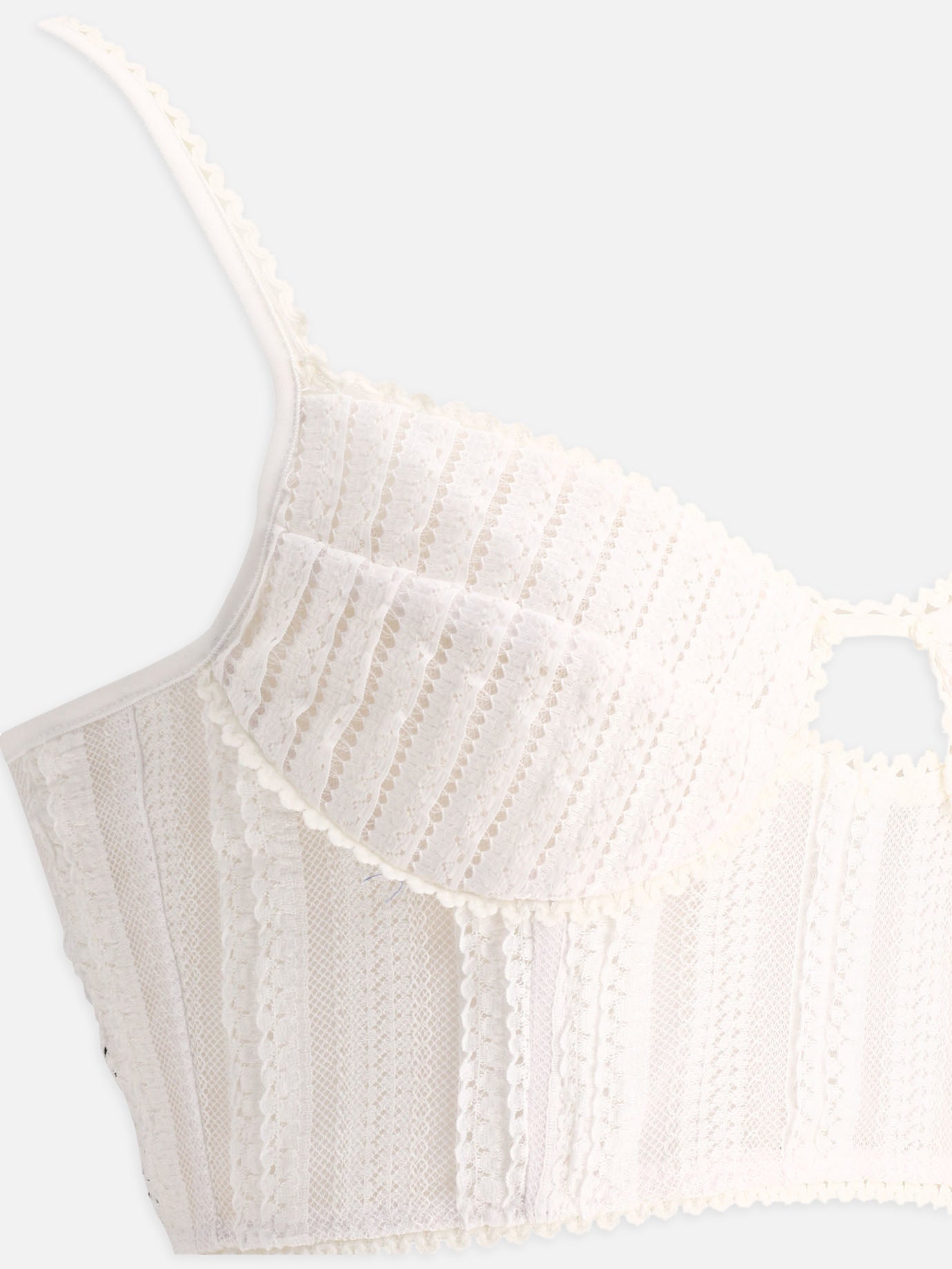 Casual tops 245101  White - Charo Ruiz Ibiza Women | PDP | VIETTI Online Store | thumbnail_3