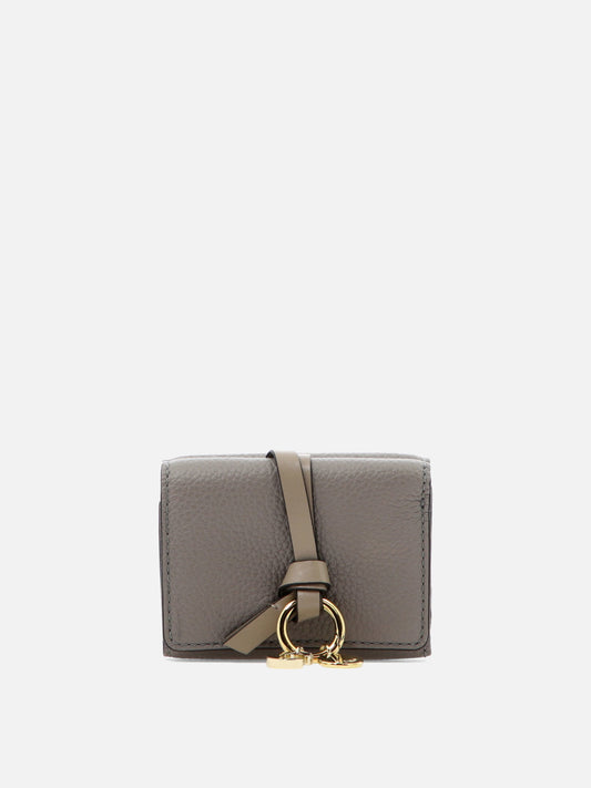 Wallets 100% leather  Grey - Chloé Women | PLP | VIETTI Online Store 
