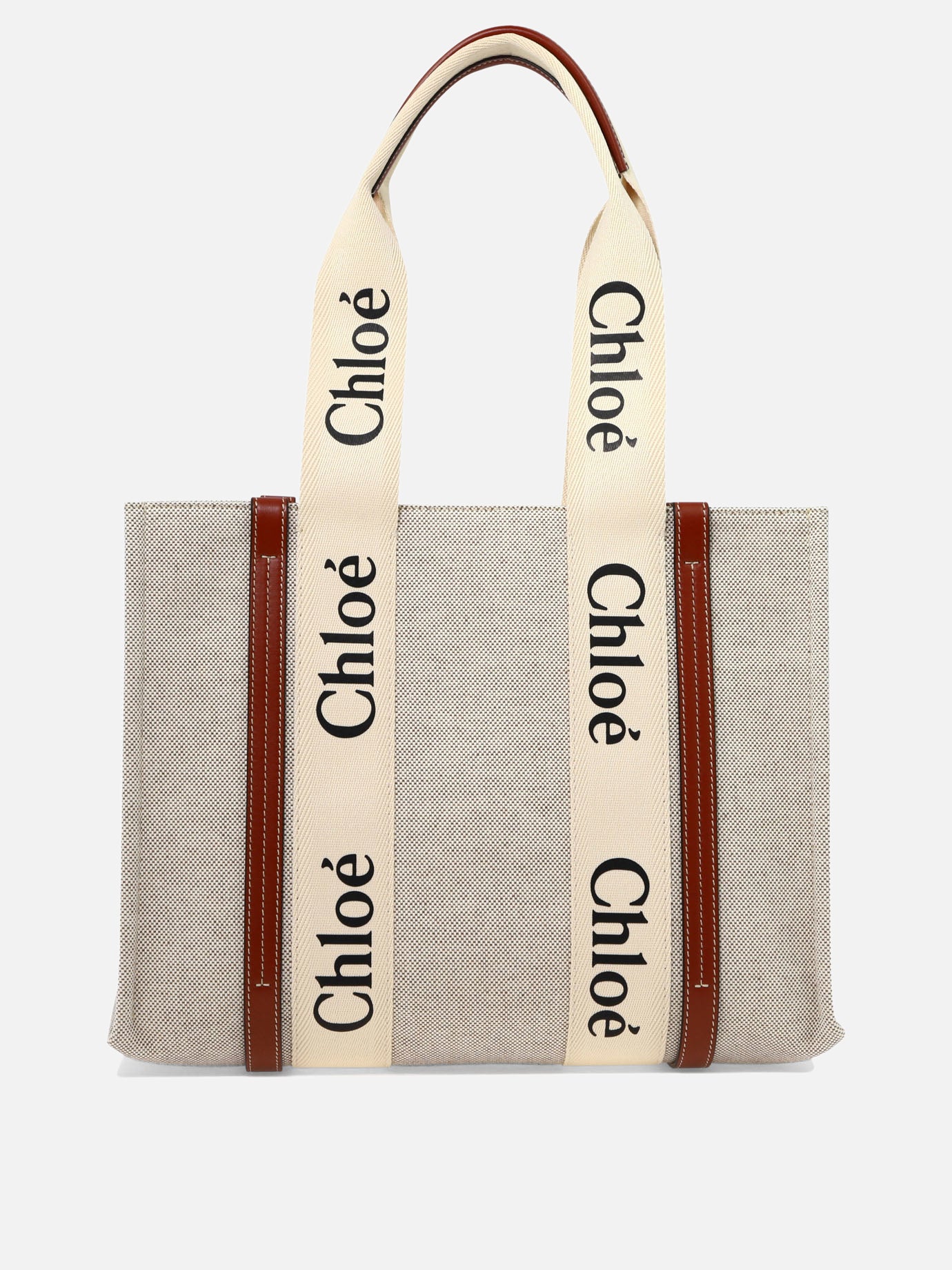 Medium bags 100% linen  Beige - Chloé Women | PDP | VIETTI Online Store | Zoom-Modal_3

