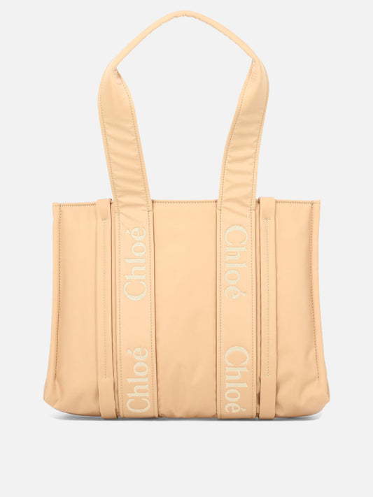 Medium bags 40% polyurethane 30% polyamide 30% polyester  Pink - Chloé Women | PLP | VIETTI Online Store 
