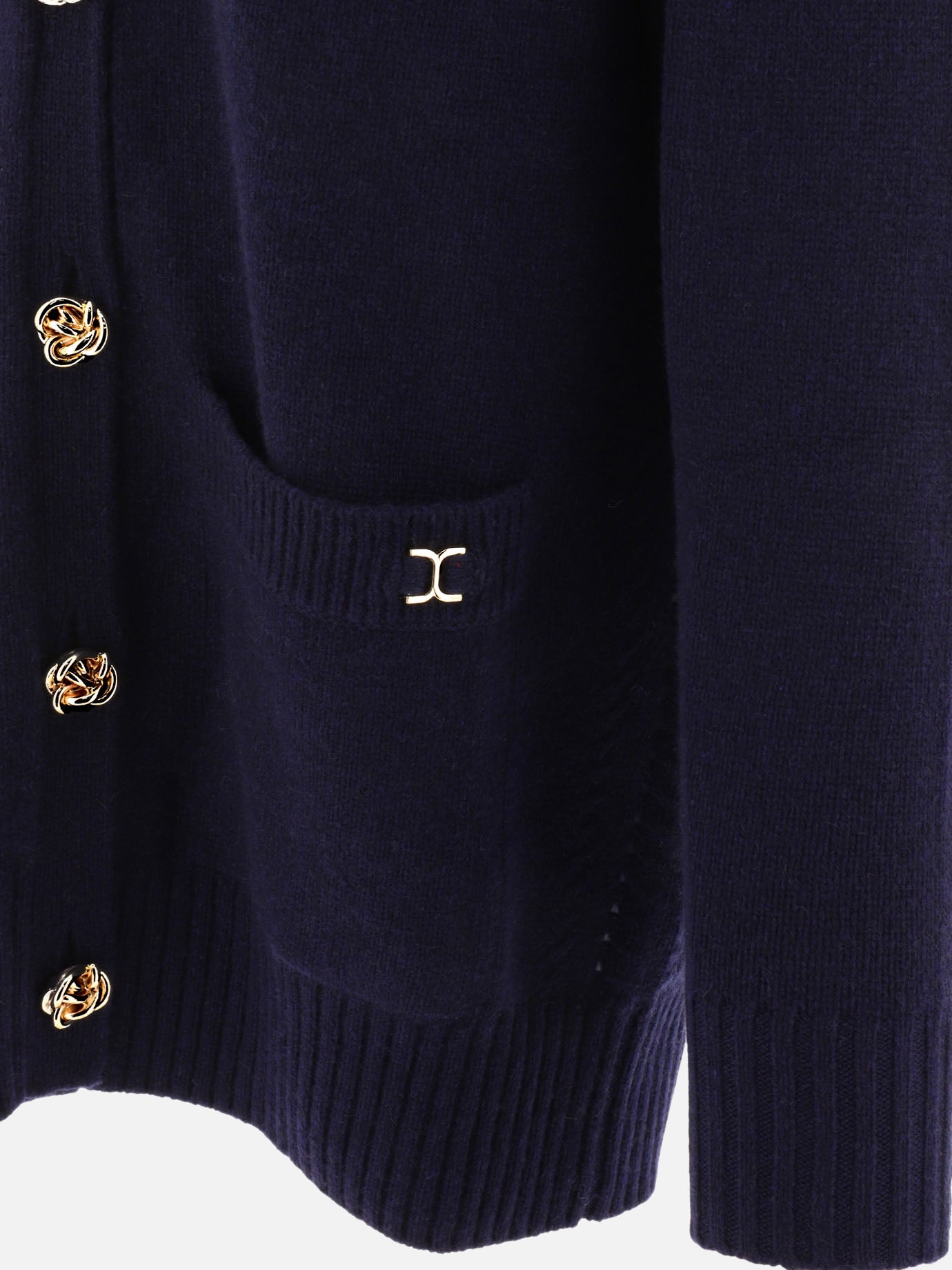 Cardigans 96% cashmere 4% wool  Blue - Chloé Women | PDP | VIETTI Online Store | Zoom-Modal_4
