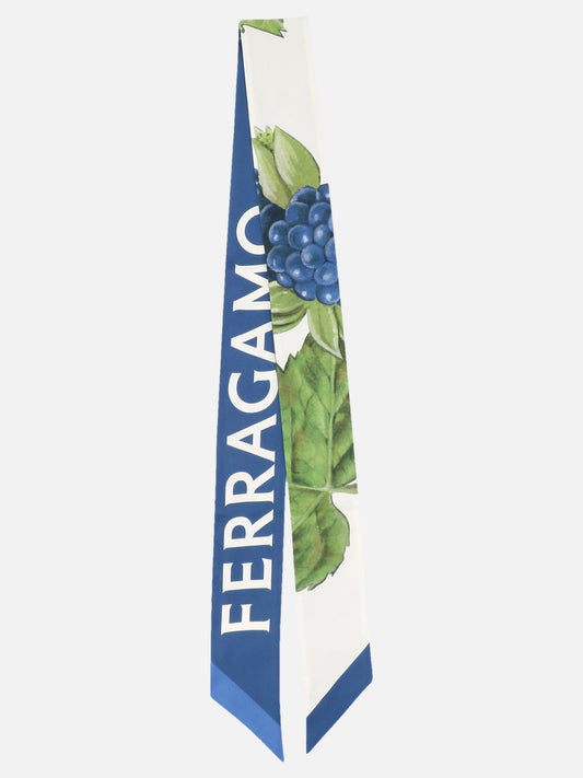 Silk scarves 0771265  Green - Ferragamo Women | PLP | VIETTI Online Store 
