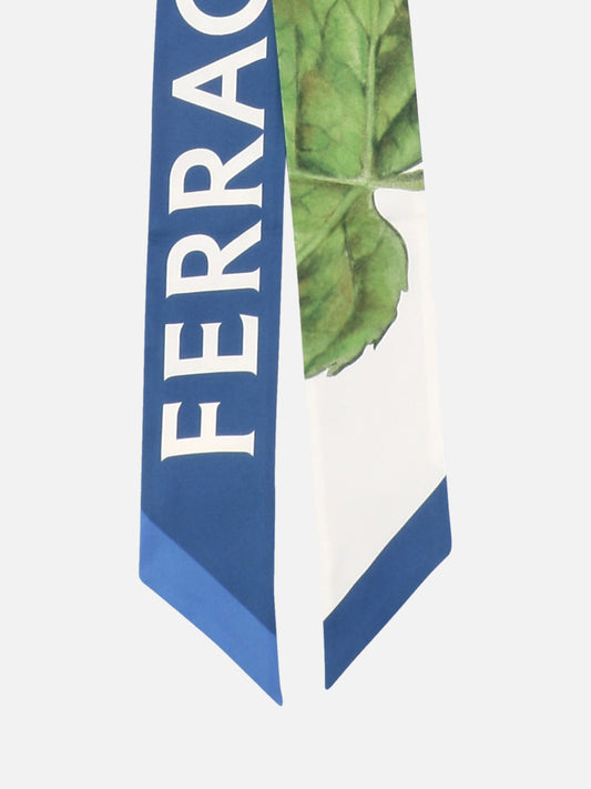Silk scarves 0771265  Green - Ferragamo Women | PLP | VIETTI Online Store | 2

