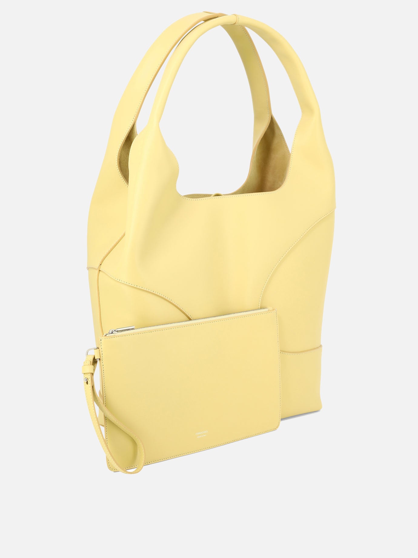 Medium bags 0771873  Yellow - Ferragamo Women | PDP | VIETTI Online Store | Zoom-Modal_2
