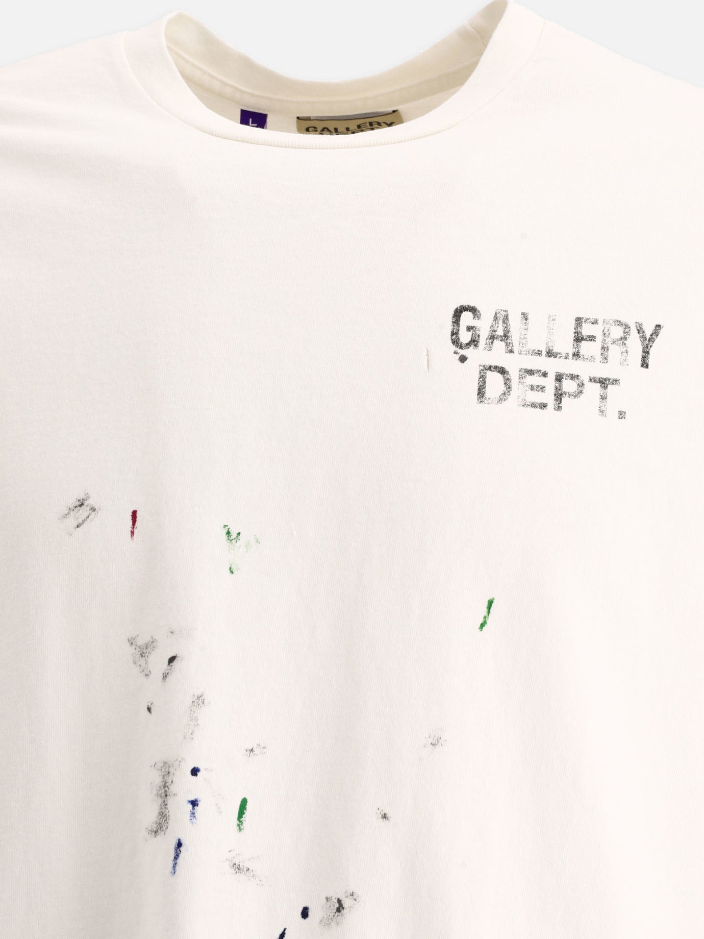 Crewneck t-shirts Graphics  White - Gallery Dept. Men | PDP | VIETTI Online Store | Zoom-Modal_3
