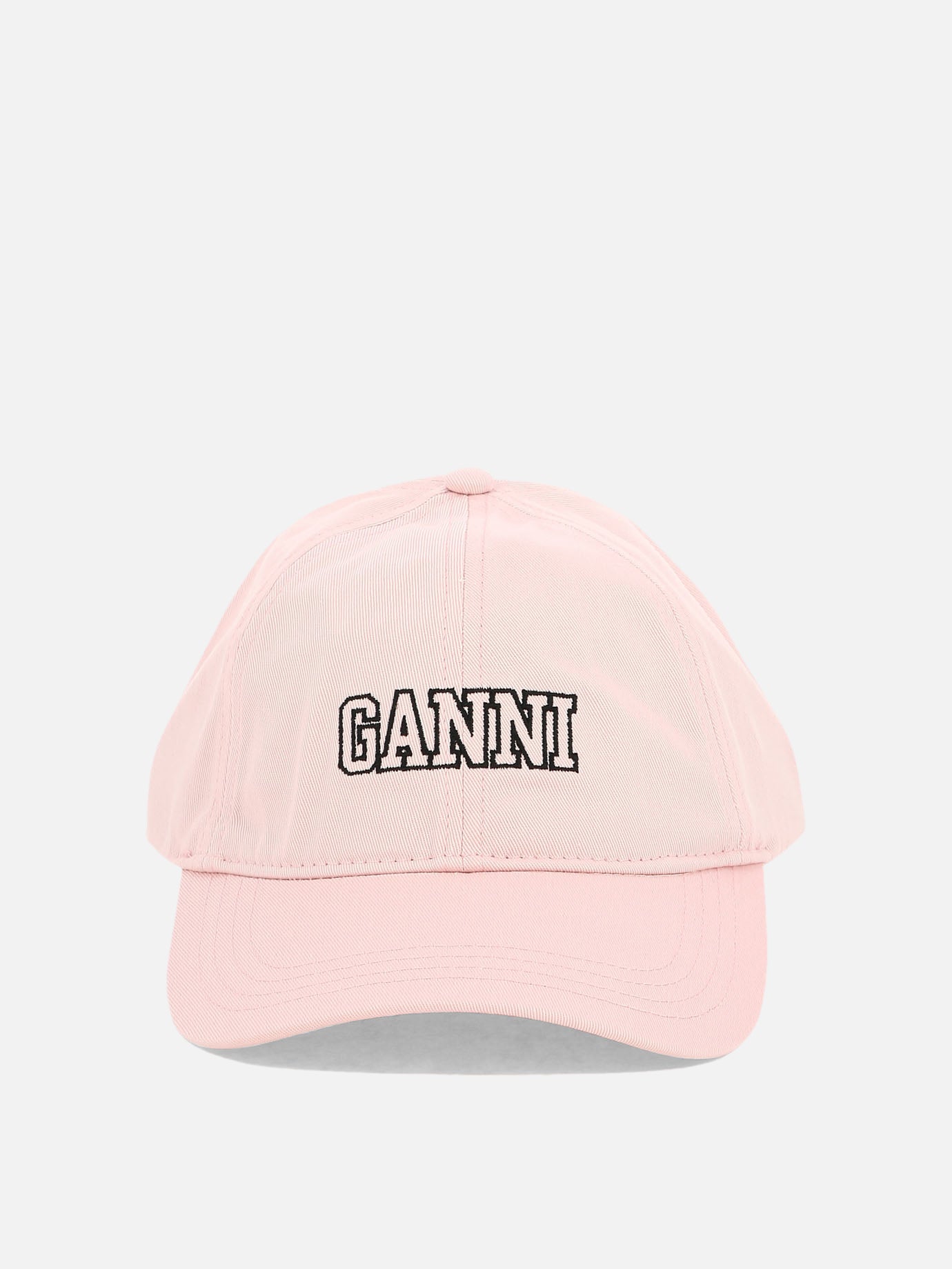 Baseball caps 100% cotton  Pink - Ganni Women | PDP | VIETTI Online Store | Zoom-Modal
