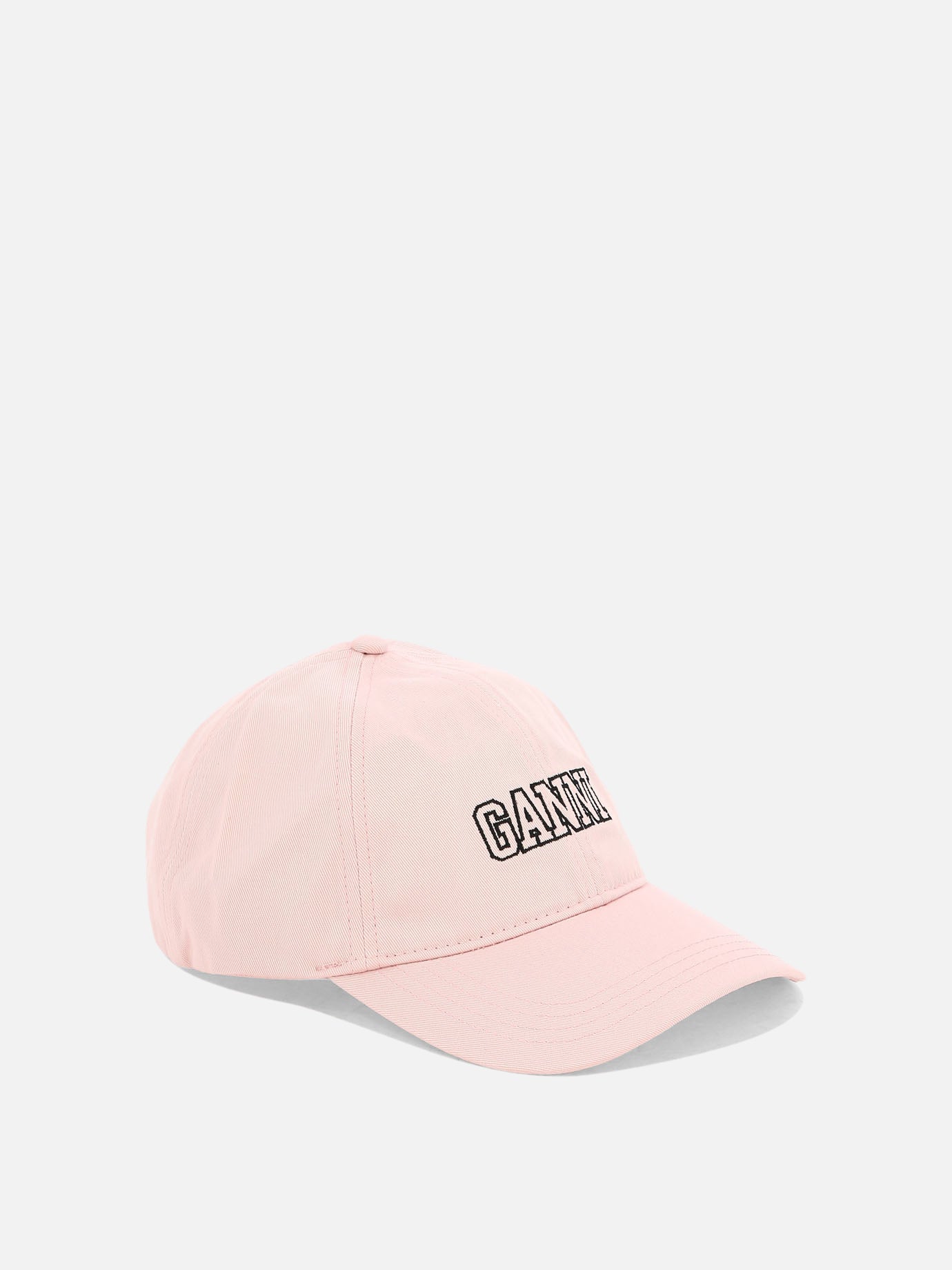 Baseball caps 100% cotton  Pink - Ganni Women | PDP | VIETTI Online Store | thumbnail_2