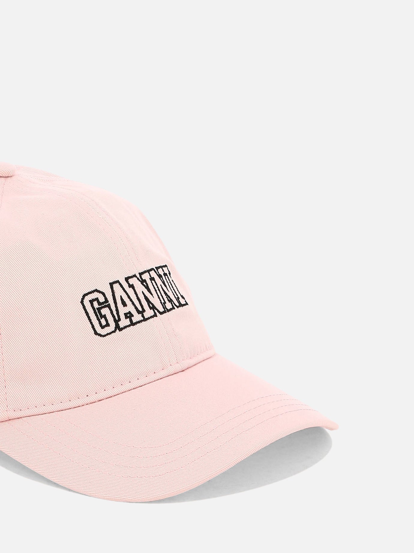 Baseball caps 100% cotton  Pink - Ganni Women | PDP | VIETTI Online Store | thumbnail_3