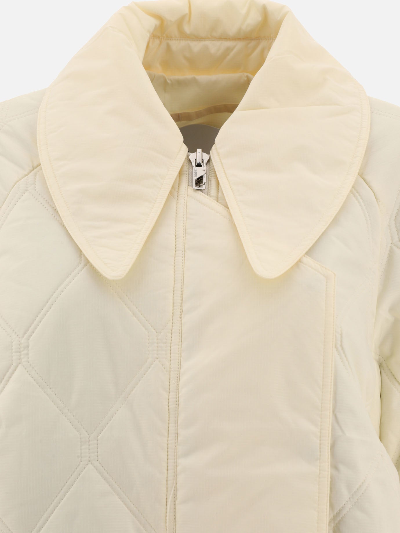Quilted & Utility Jackets 100% recycled polyester  White - Ganni Women | PDP | VIETTI Online Store | Zoom-Modal_3

