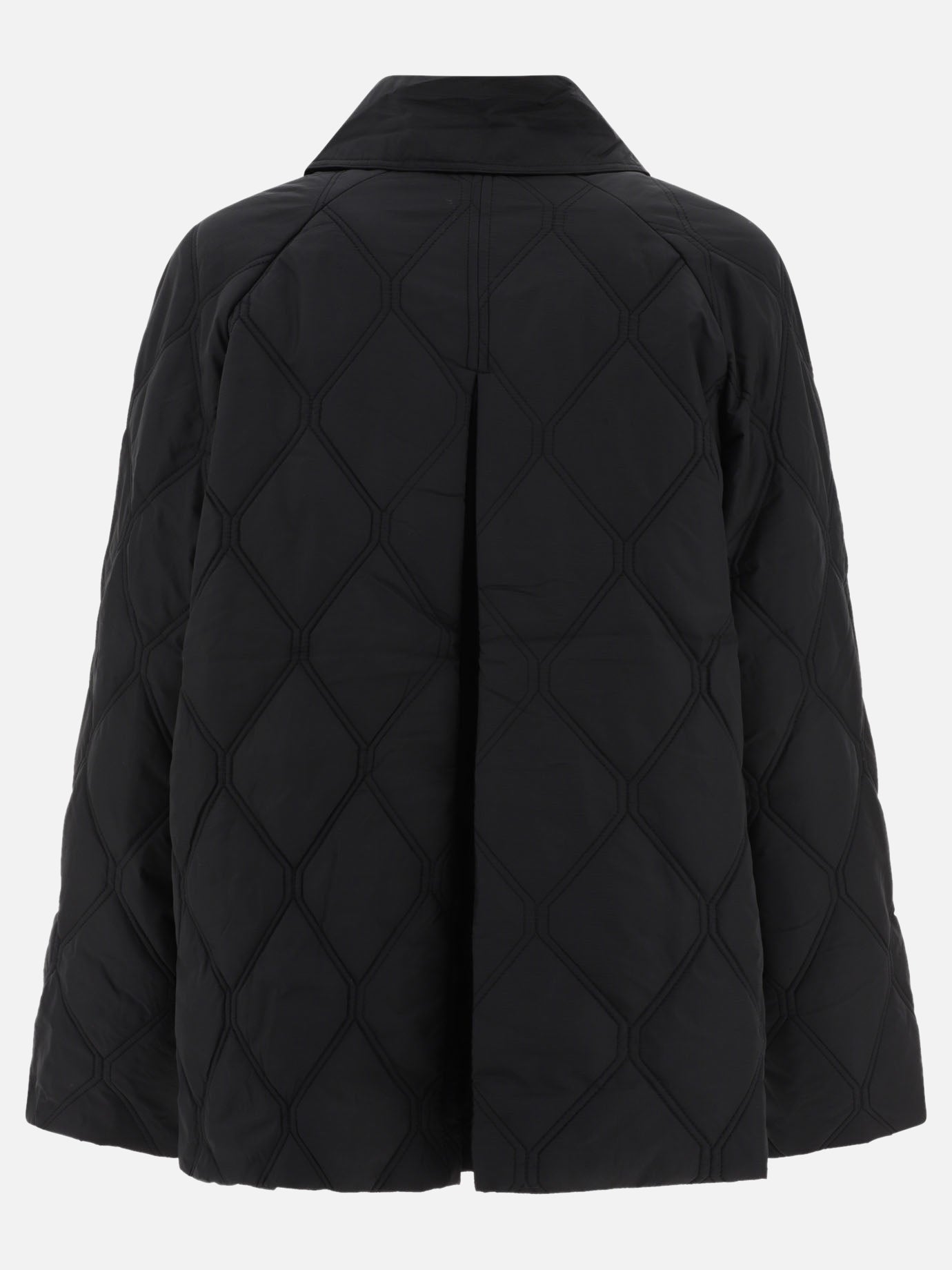 Quilted & Utility Jackets 100% recycled polyester  Black - Ganni Women | PDP | VIETTI Online Store | Zoom-Modal_2
