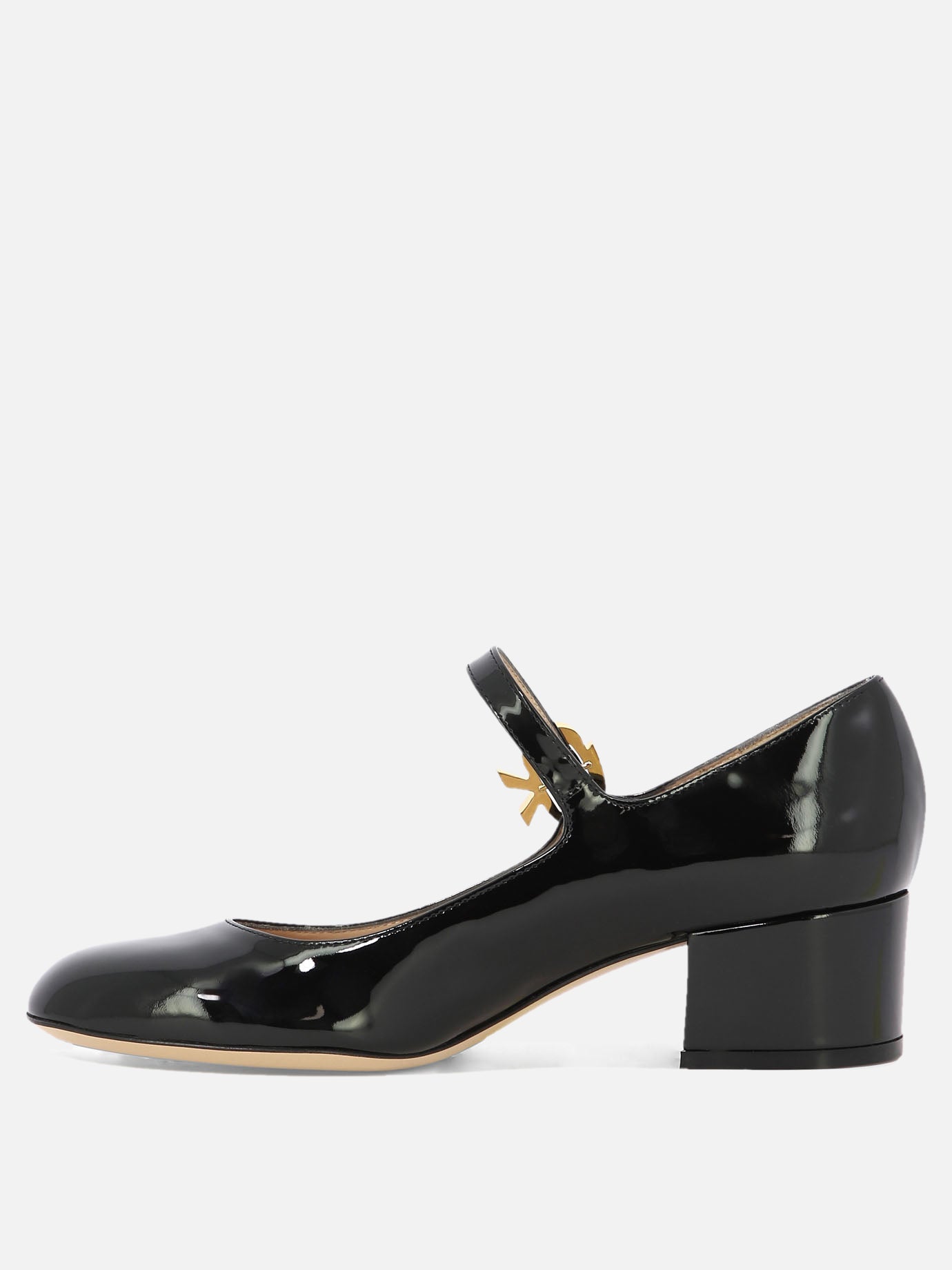 Mary Jane 100% patent leather - 100% leather  Black - Gianvito Rossi Women | PDP | VIETTI Online Store | thumbnail_3