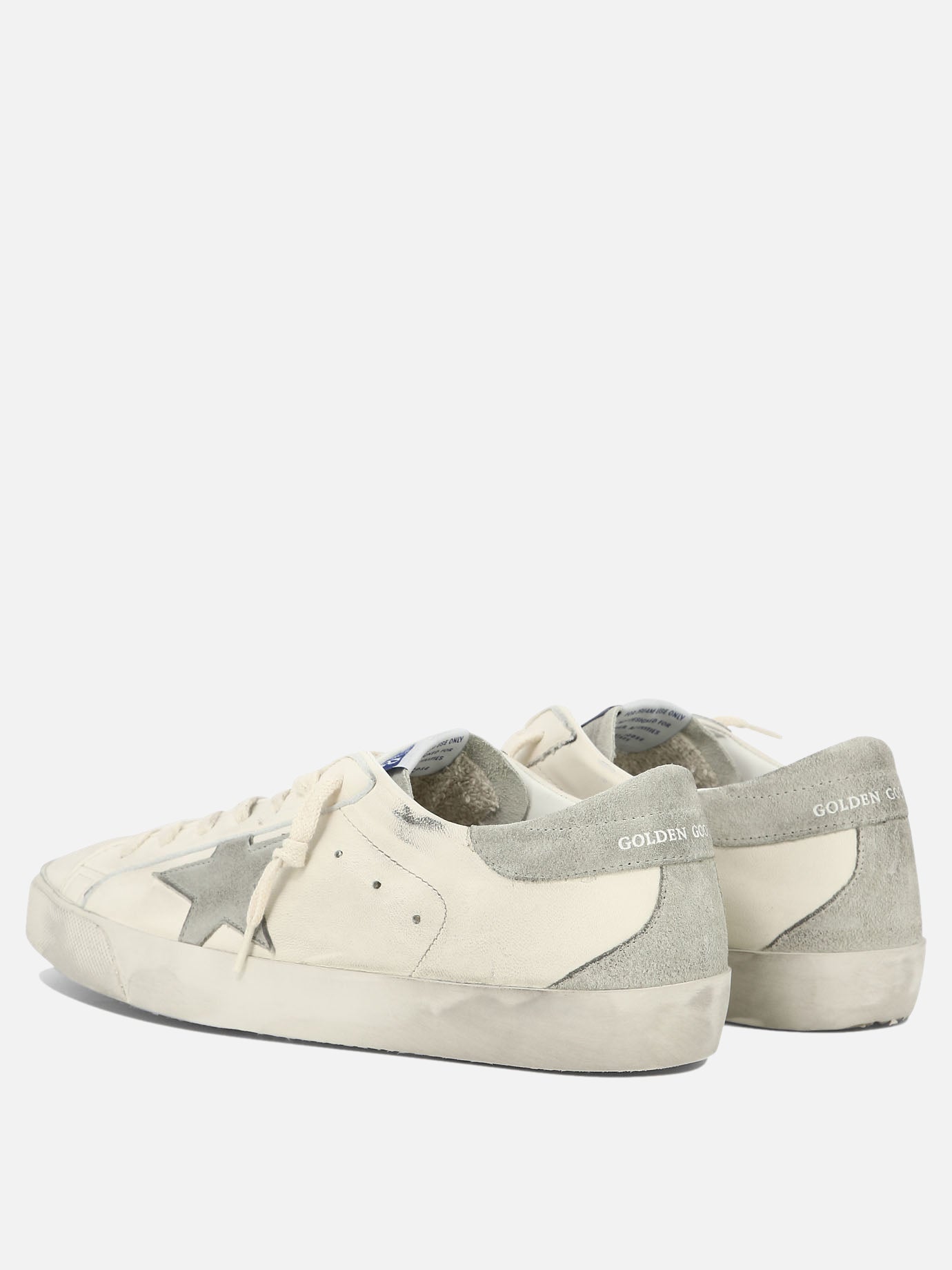 Low top sneakers 69% ovine leather 31% cow leather - 100% rubber  White - Golden Goose Men | PDP | VIETTI Online Store | thumbnail_4