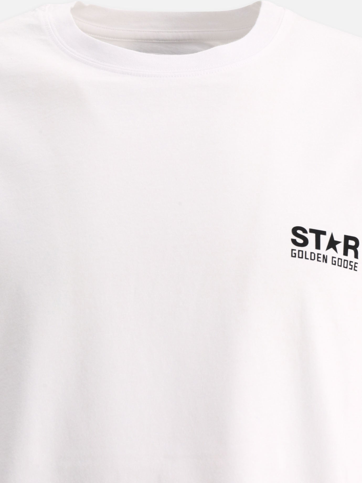 Crewneck t-shirts 100% cotton  White - Golden Goose Men | PDP | VIETTI Online Store | thumbnail_3